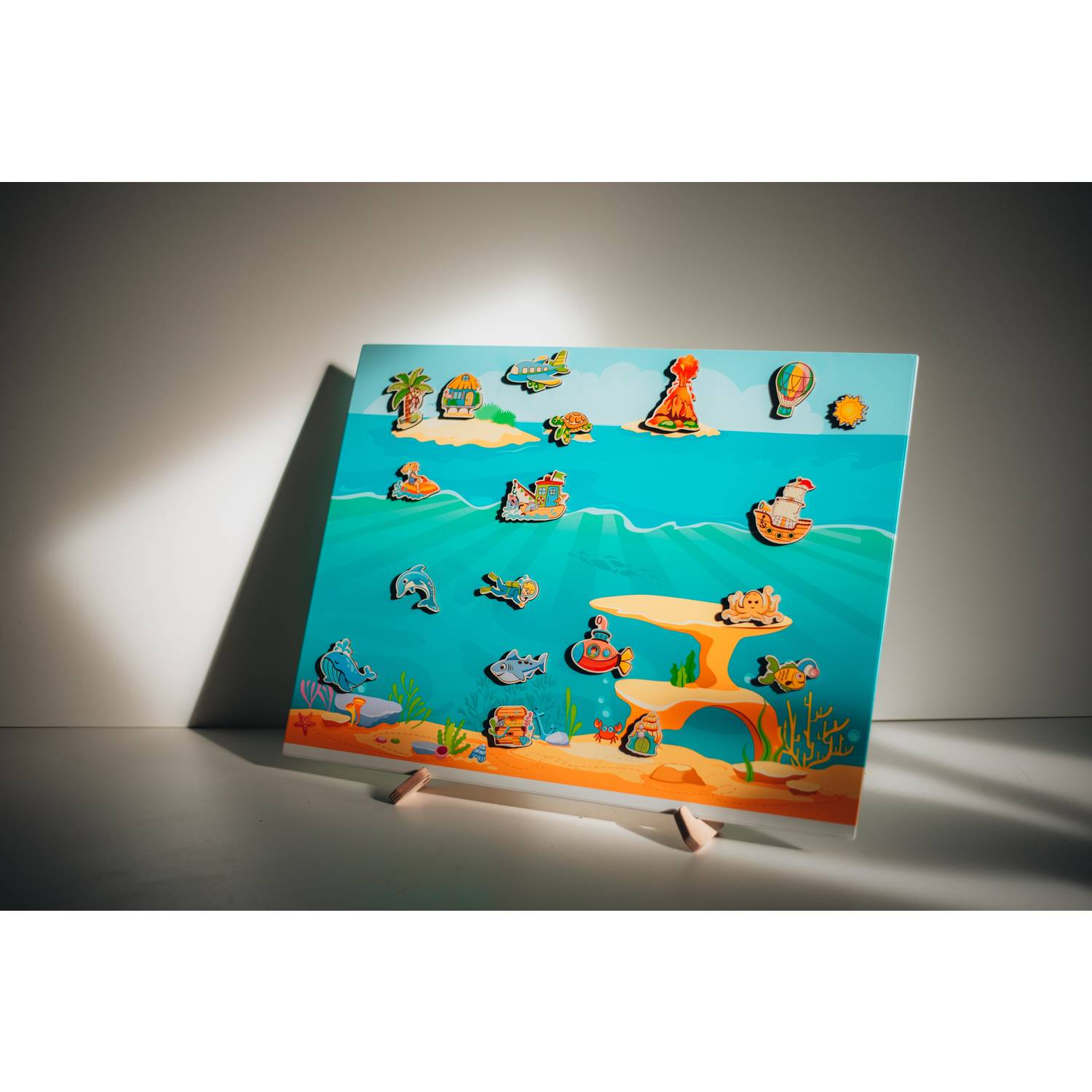 EDUPLAY 120793 Mega-Magnettafel Meer