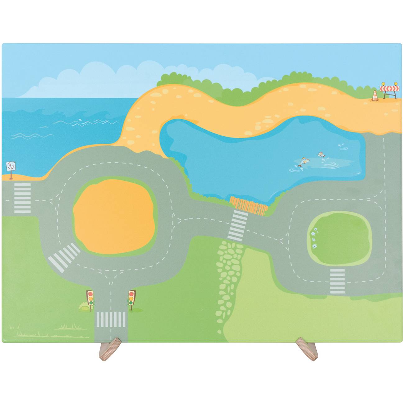 EDUPLAY 120795 Mega-Spieltafel Stadt