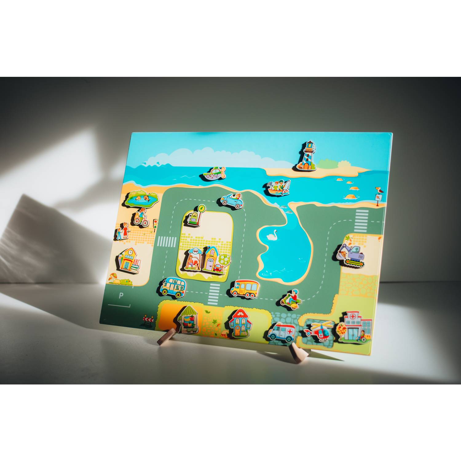 EDUPLAY 120795 Mega-Spieltafel Stadt