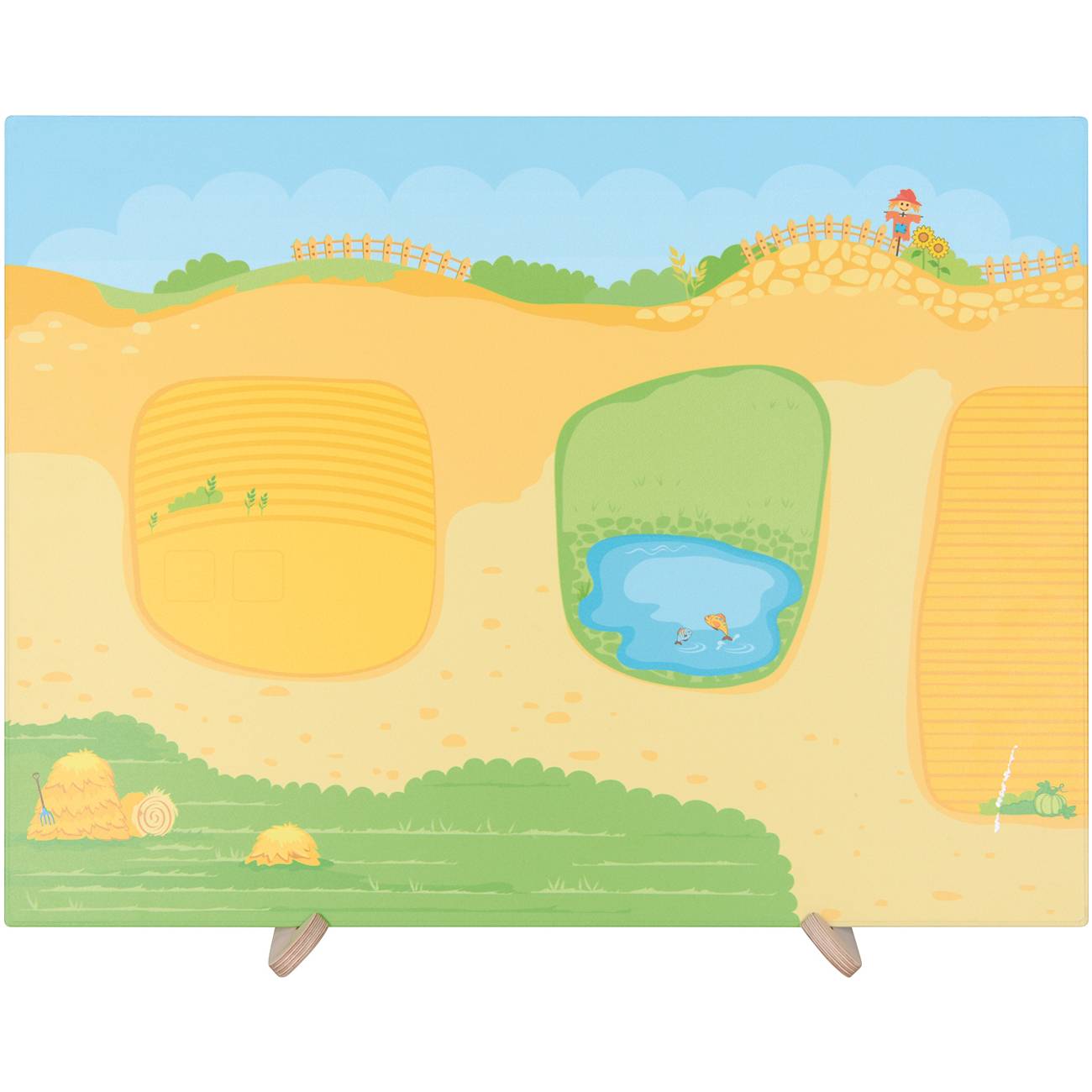 EDUPLAY 120796 Mega-Spieltafel auf dem Land