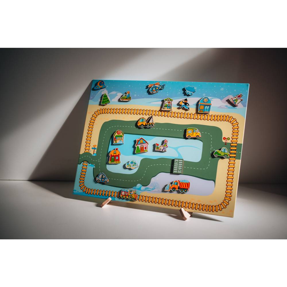 EDUPLAY 120798 Figuren für Mega-Magnettafel Winter