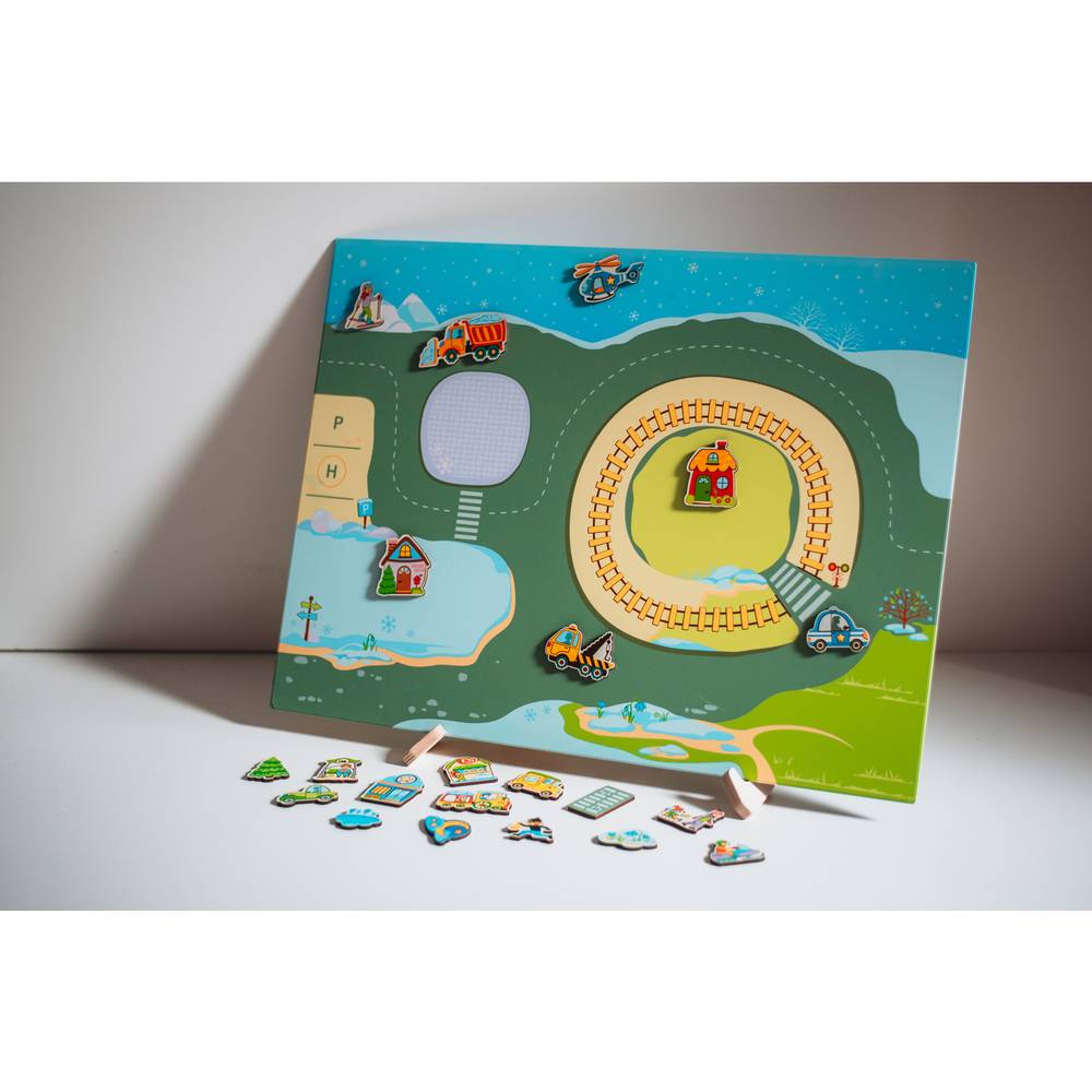 EDUPLAY 120798 Figuren für Mega-Magnettafel Winter