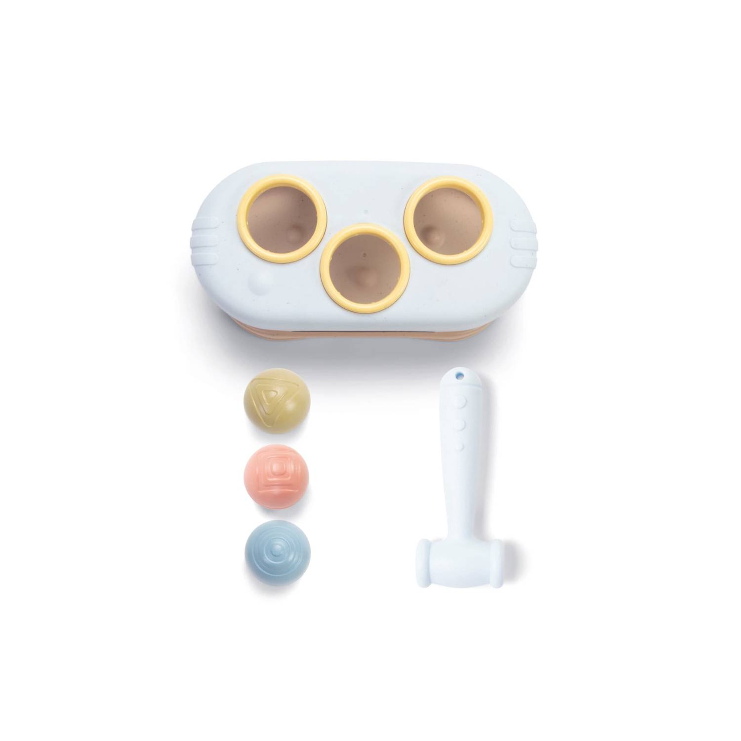 dantoy 6040 Green Eco Tiny Hammerbrett, mehrfarbig