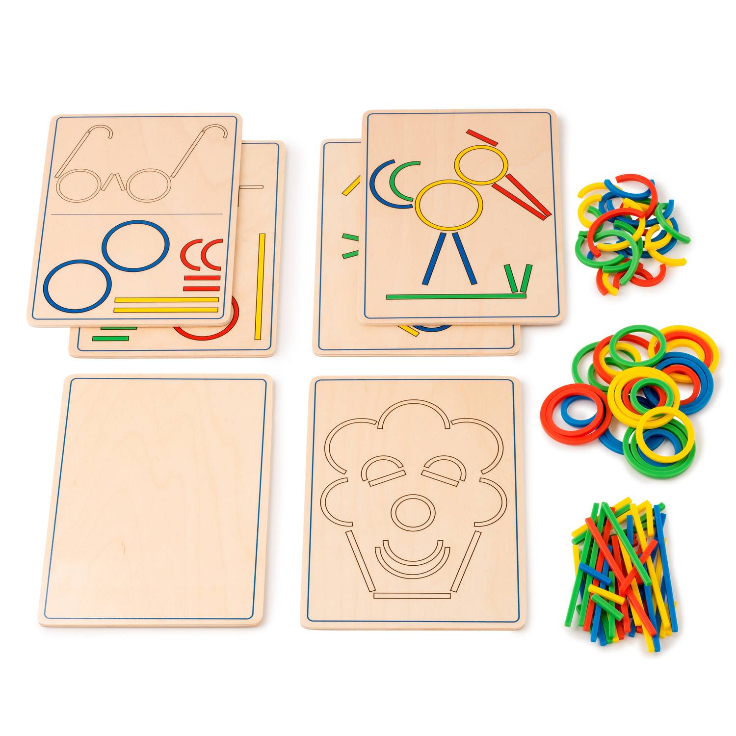 EDUPLAY 120829 Rings and sticks
