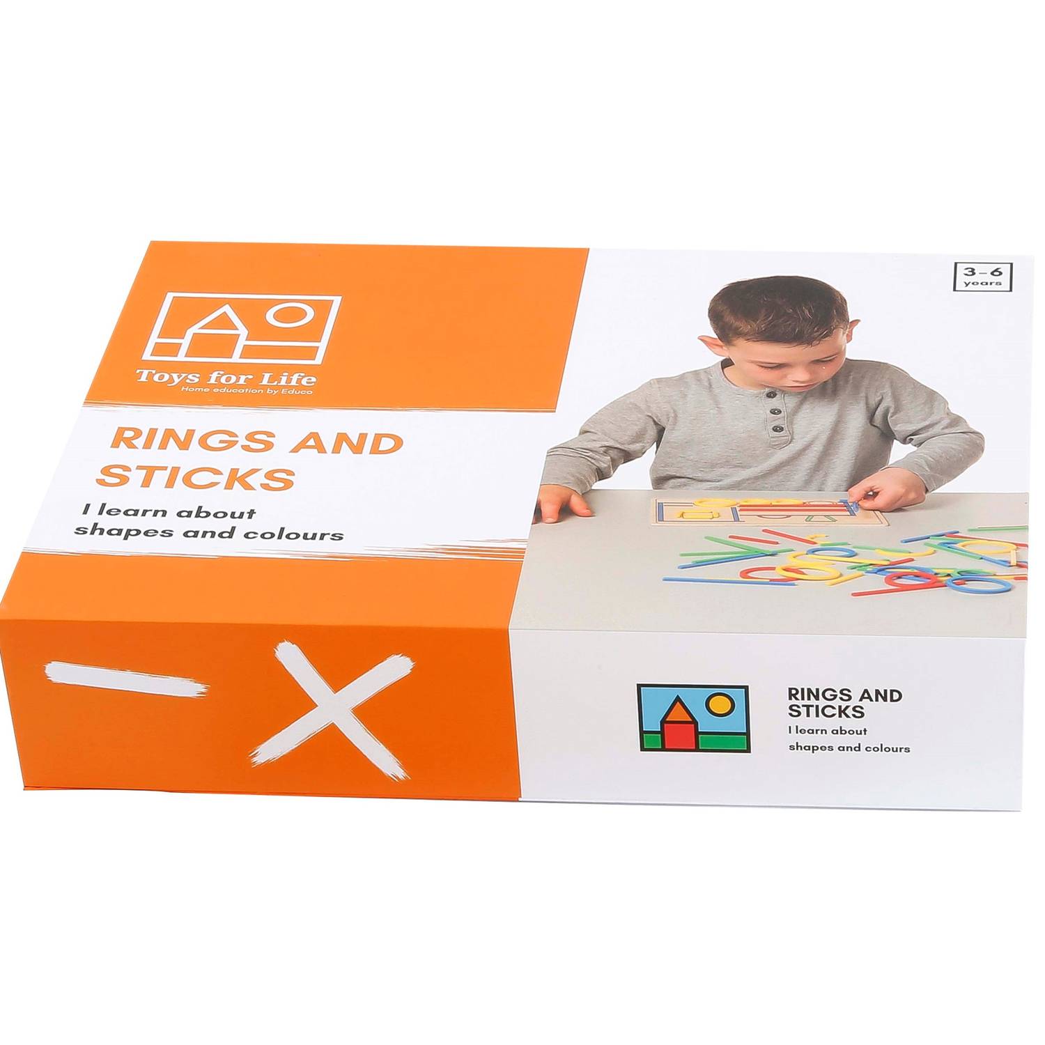 EDUPLAY 120829 Rings and sticks