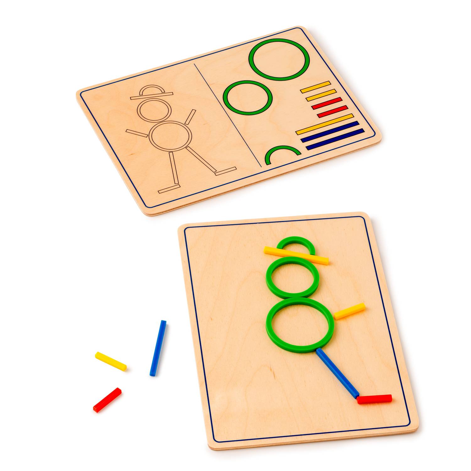 EDUPLAY 120829 Rings and sticks