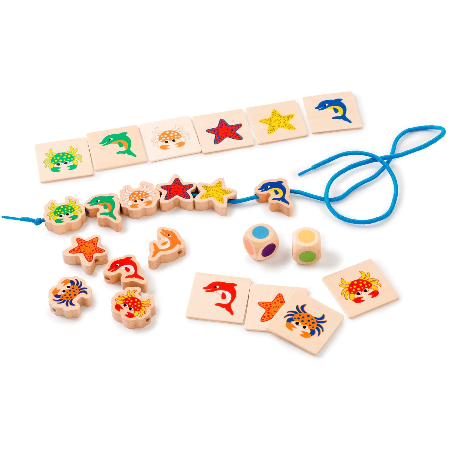 EDUPLAY 120830 Lace the sea animals