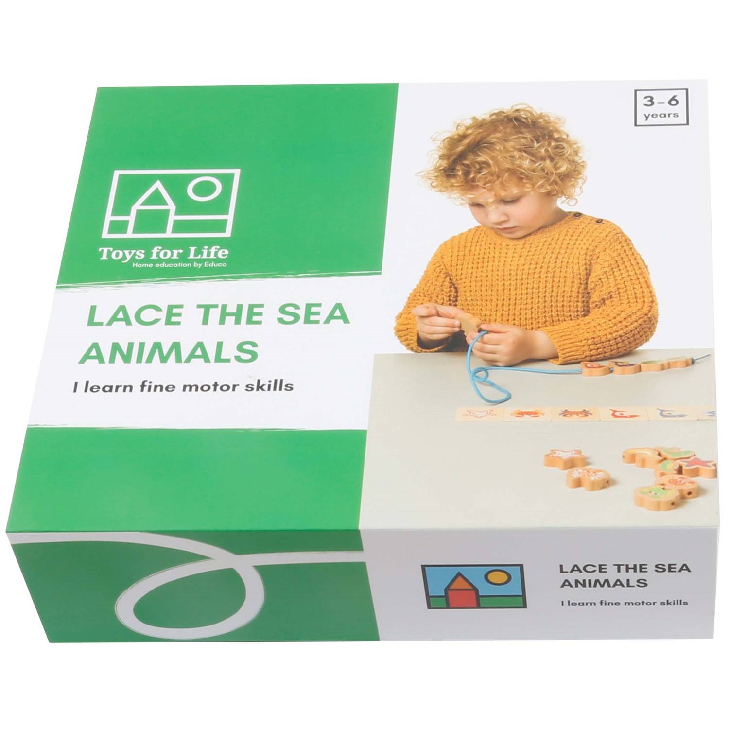EDUPLAY 120830 Lace the sea animals