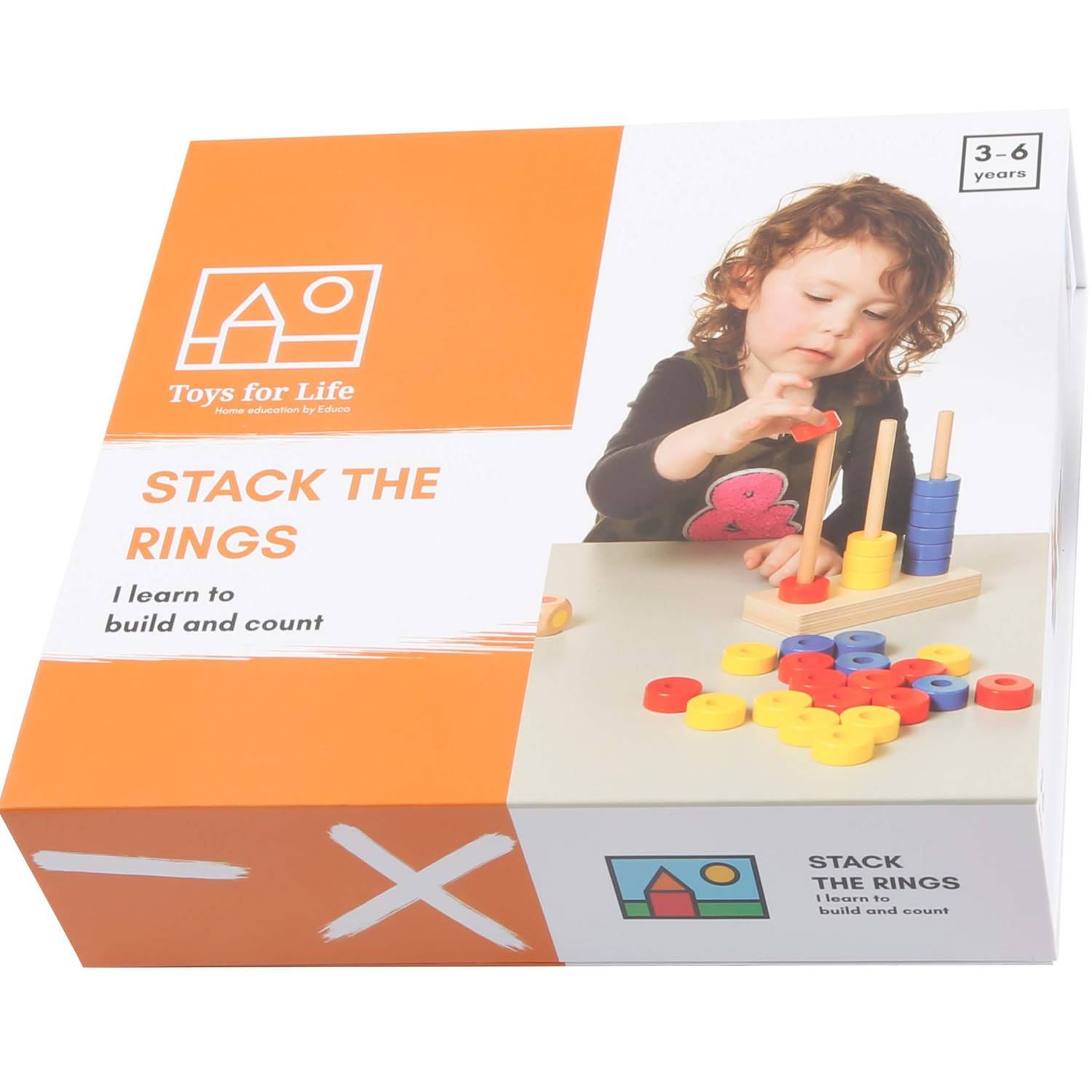 EDUPLAY 120835 Stack the rings