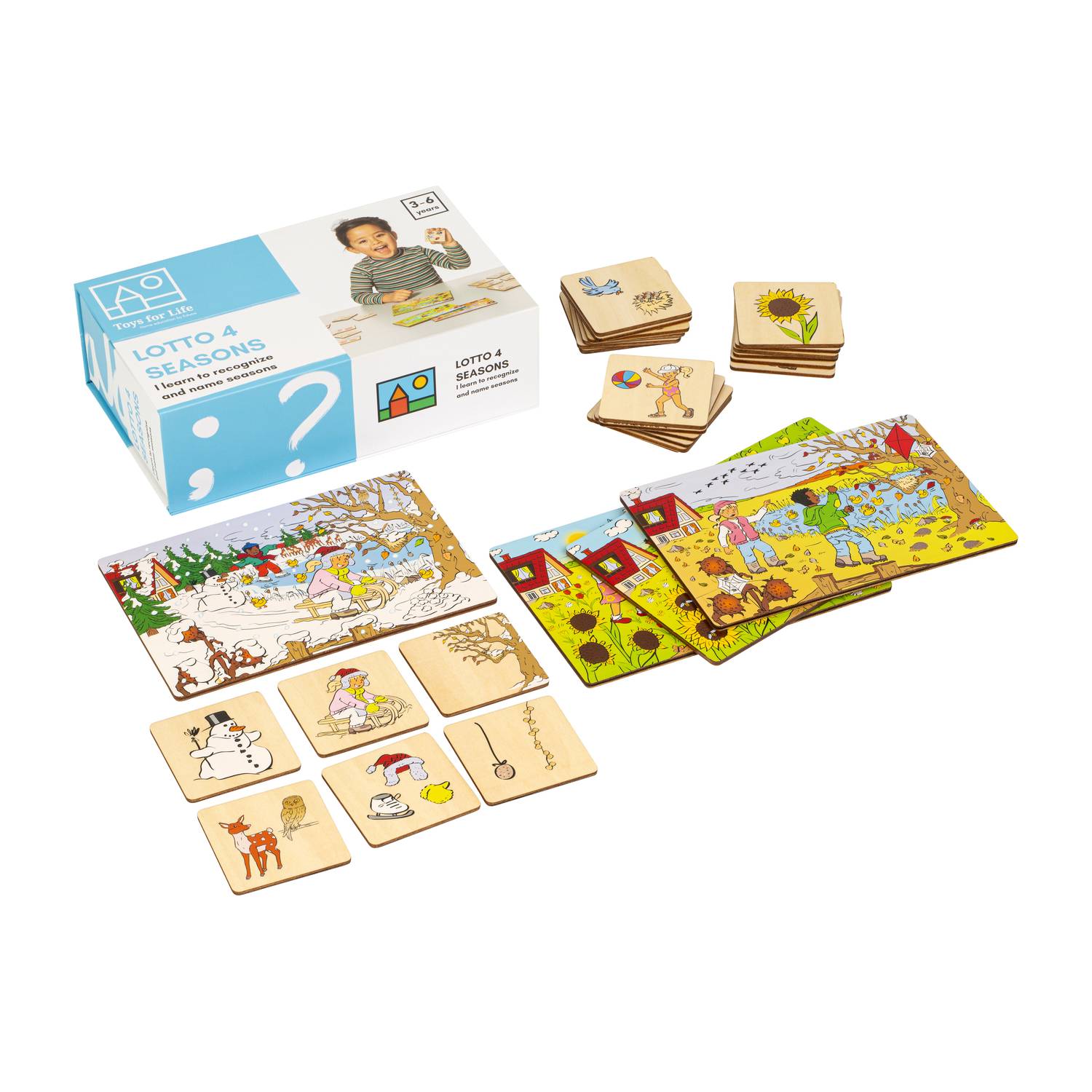 EDUPLAY 120840 Lotto 4 seasons
