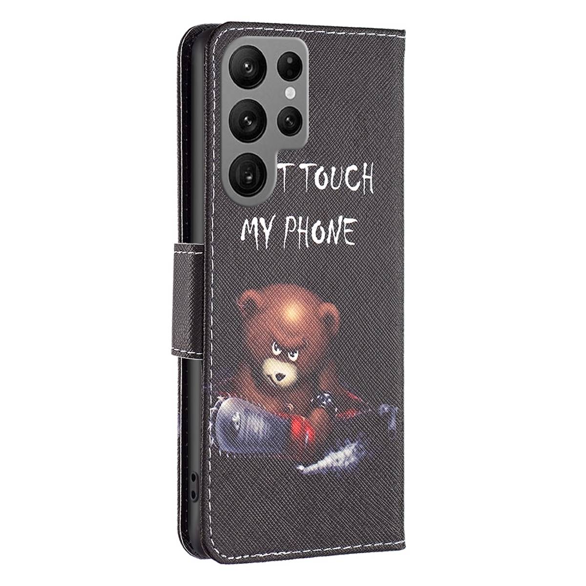 Für Samsung Galaxy S23 Ultra 5G Kunstleder Handy Tasche Book Motiv 1 Schutz Hülle Case Cover Etui Neu