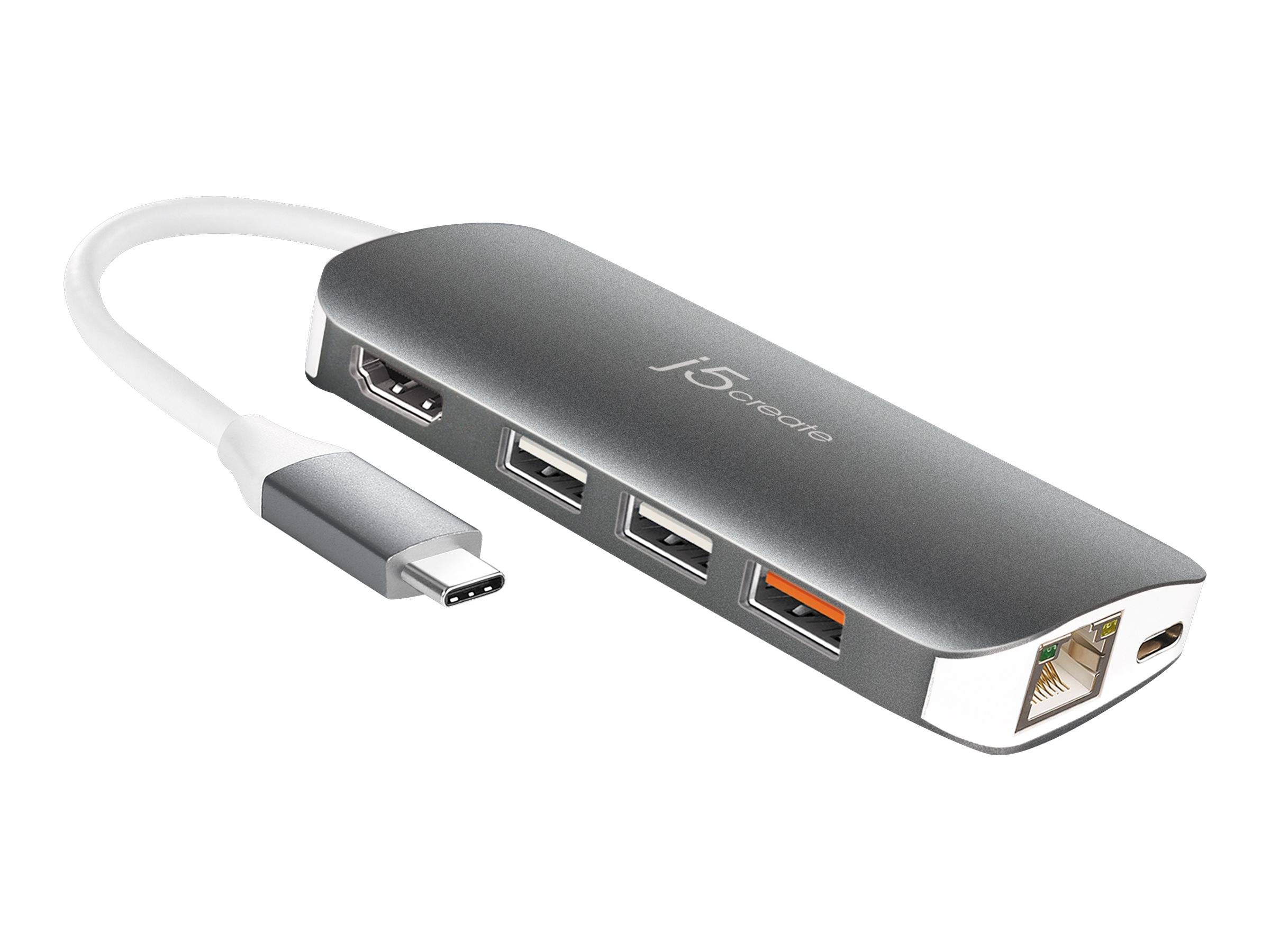 j5create JCD383 - Dockingstation - USB-C 3.1