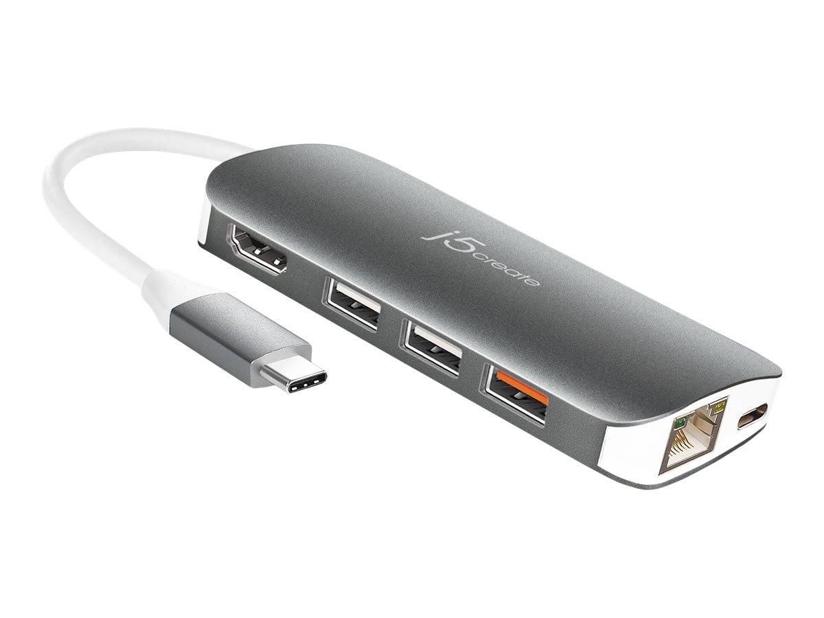 j5create JCD383 - Dockingstation - USB-C 3.1