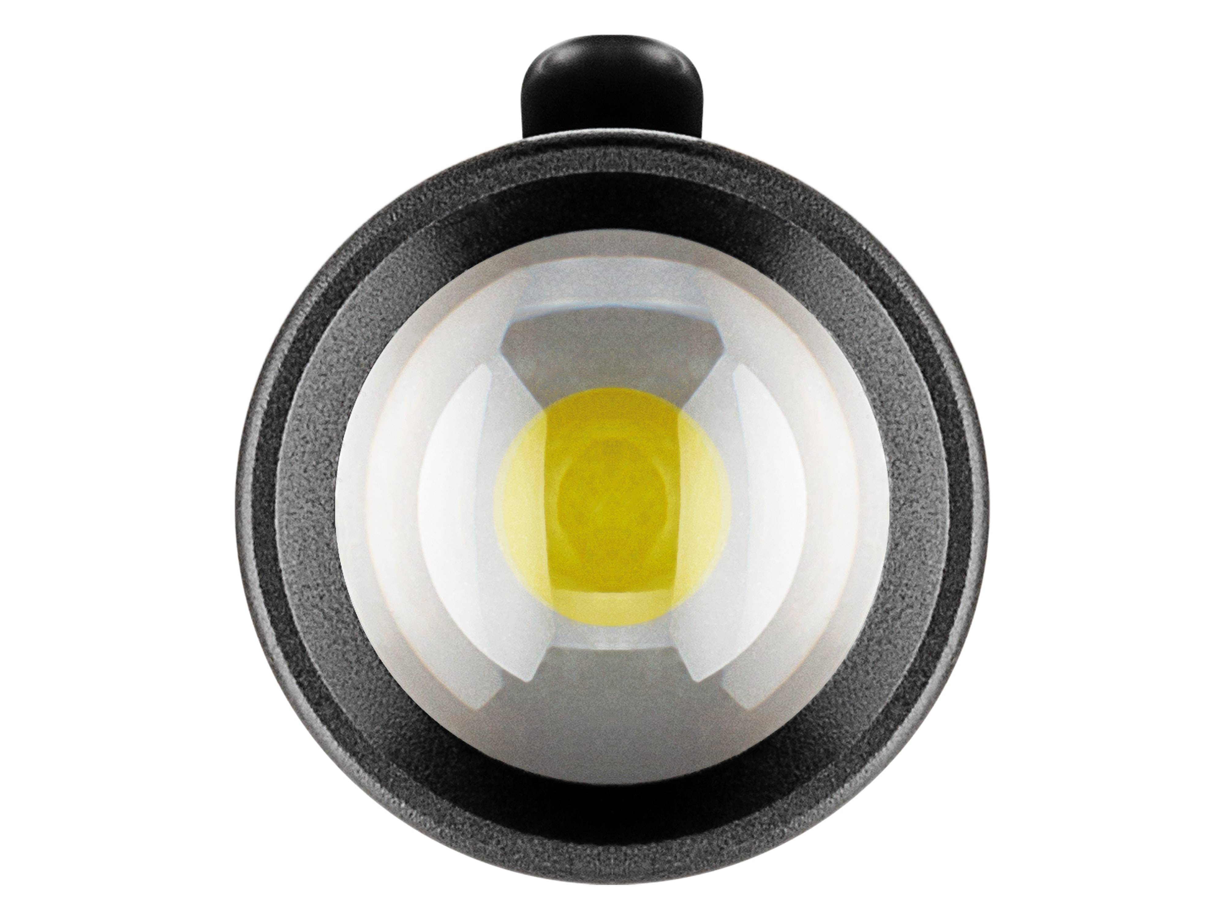 GOOBAY LED-Taschenlampe, Zoom 120, batteriebetrieben