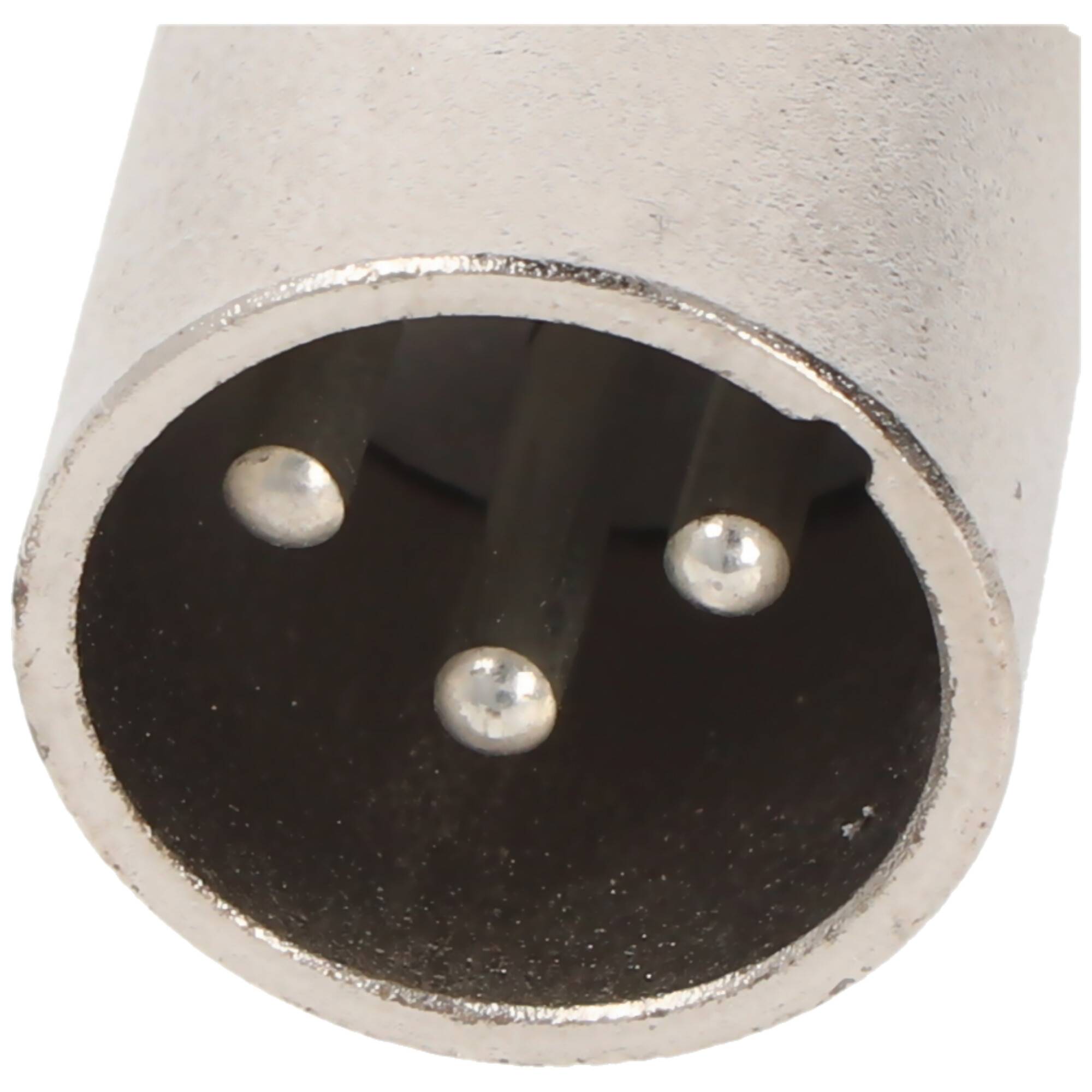 Goobay XLR-Adapter, AUX-Klinke 6,35 mm, Mono-Stecker zu XLR-Stecker - 1x XLR-Stecker (3-polig) > 1x 6,35-mm-Klinkensteck