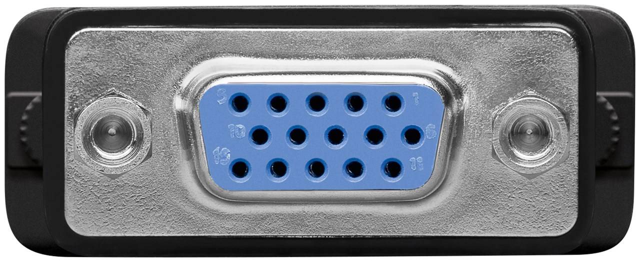 Goobay Analoger DVI-A/VGA-Adapter - DVI-A-Stecker (12+5 pin) > VGA-Buchse (15-polig)