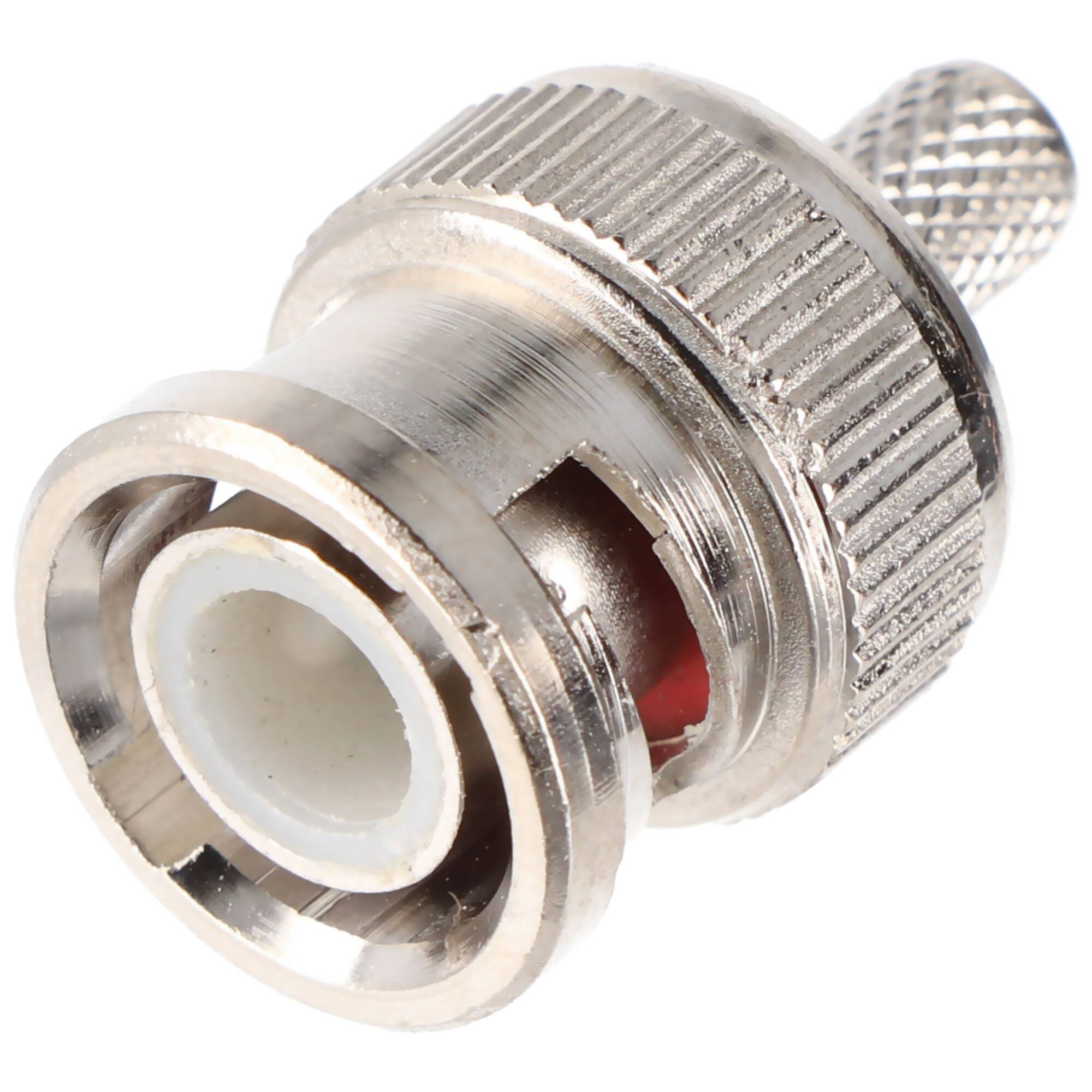 Goobay BNC-Crimpstecker - für RG58-/U-Kabel, mit vergoldetem Pin