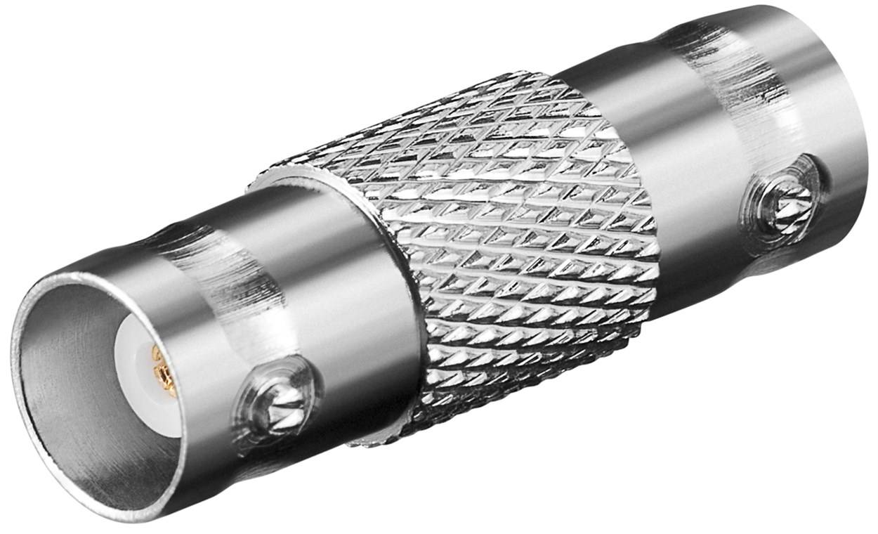 goobay BNC Buchse auf BNC Buchse mit goldkontakten (Bulk)