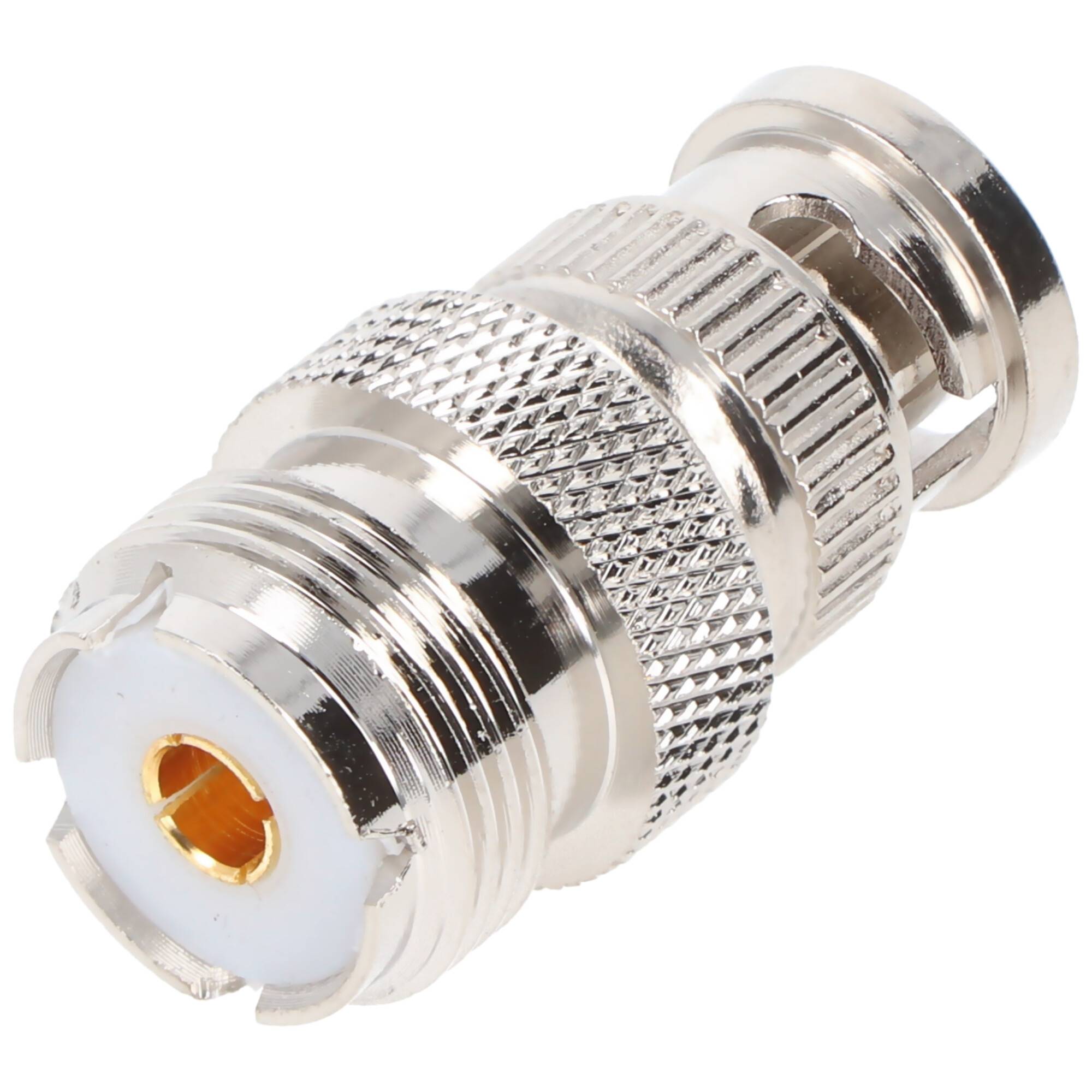 Goobay BNC-Stecker > UHF-Kupplung - mit vergoldeten Kontakten