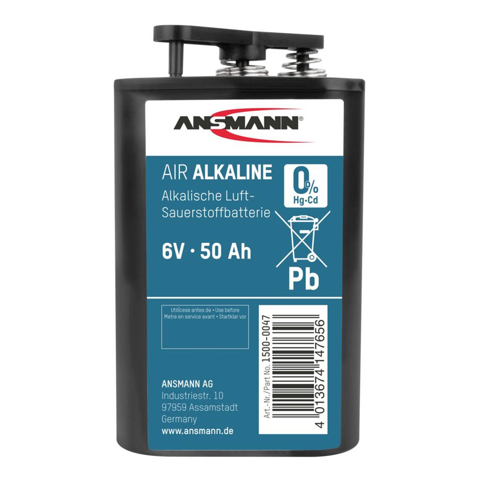 50000mAh 4R25, 430 Blockbatterie, Typ 4R25C Batterie, Lampenbatterie 6 Volt, 50Ah