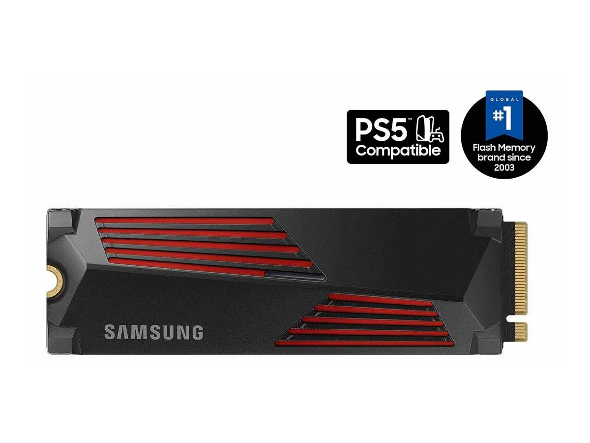 Samsung 990 PRO MZ-V9P4T0CW - SSD - verschlüsselt - 4 TB - intern - M.2 2280 - PCIe 4.0 x4 (NVMe)