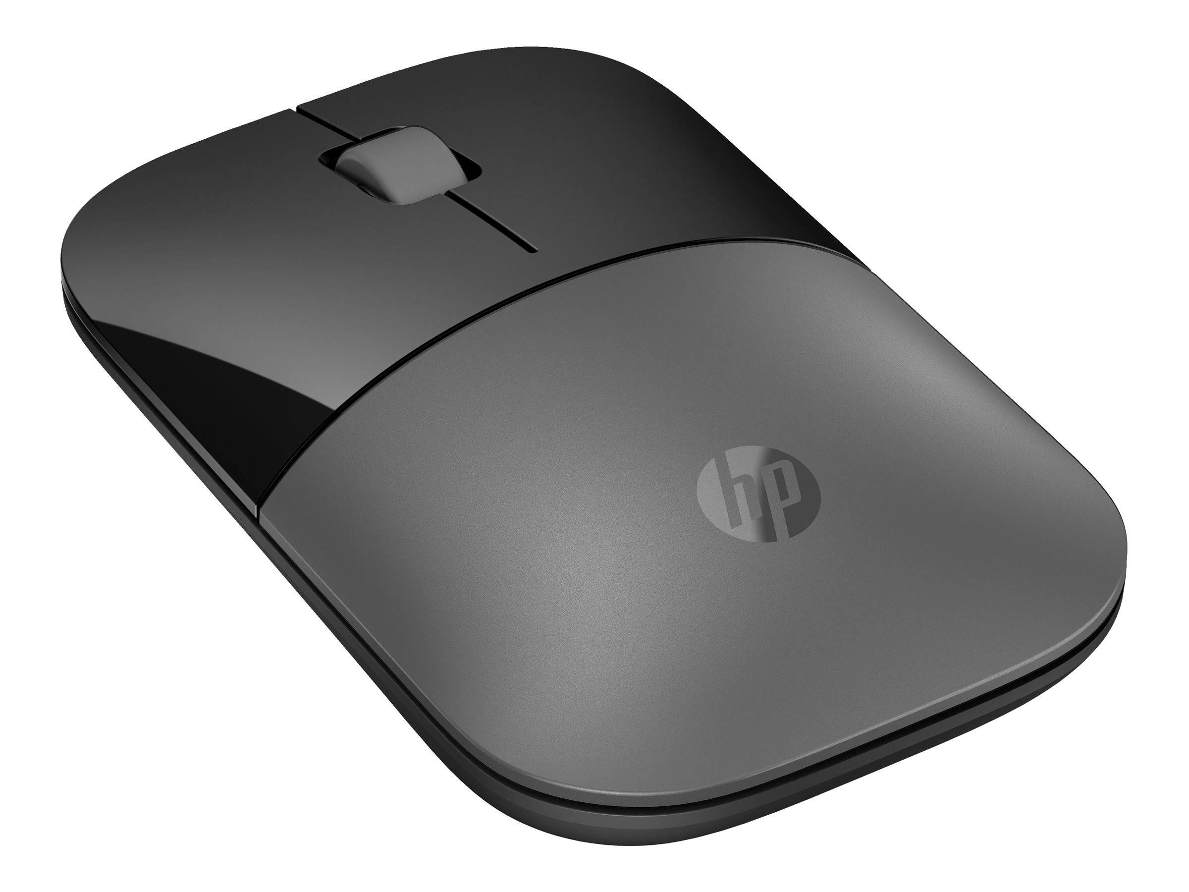 HP Z3700 - Maus - optisch - 3 Tasten - kabellos - Bluetooth 5.0, 2.4 GHz - kabelloser Empfänger (USB)