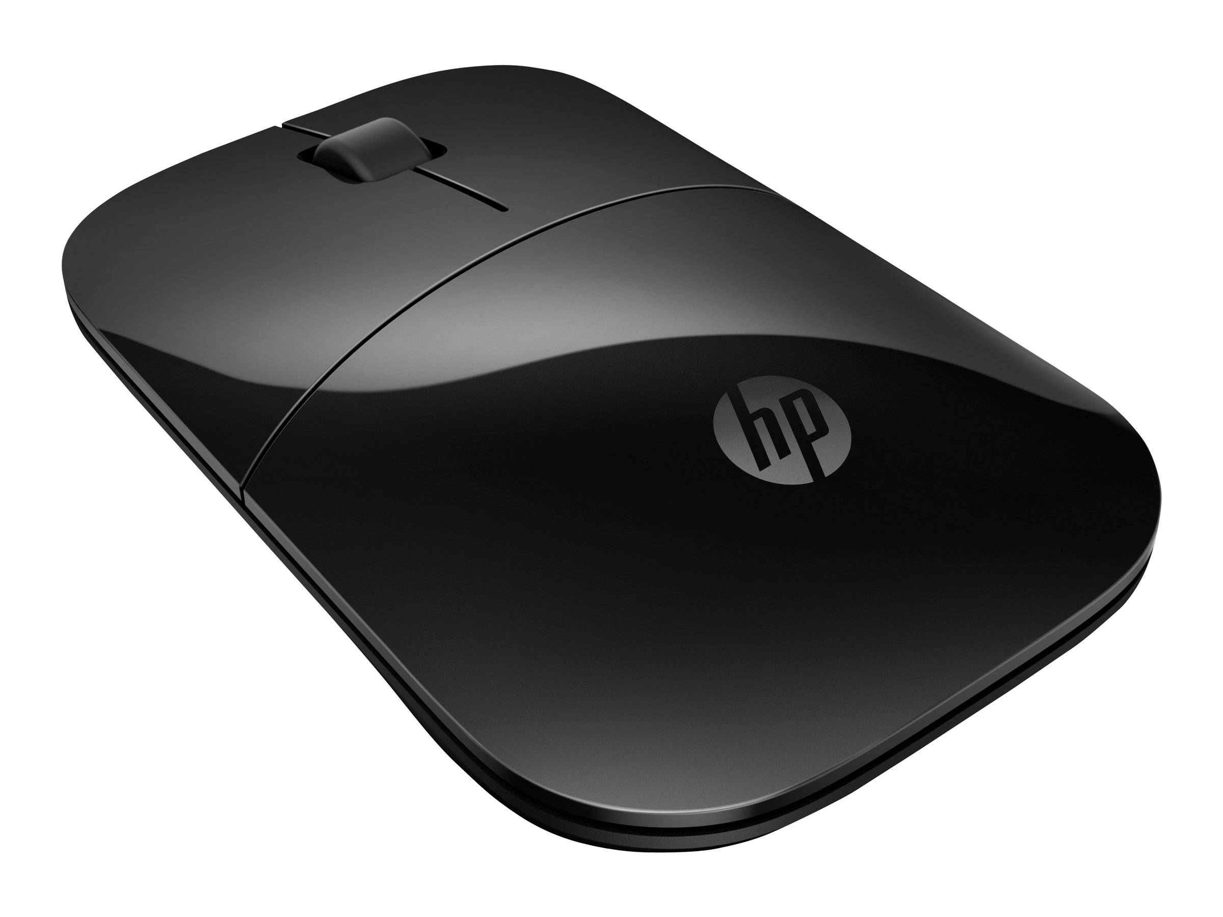 HP Z3700 - Maus - optisch - 3 Tasten - kabellos - Bluetooth 5.0, 2.4 GHz - kabelloser Empfänger (USB)