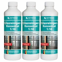 HOTREGA Glasreiniger Konzentrat 500 ml Sets - Menge:3 HOTREGA Glasreiniger Konzentrat 500 ml Sets - Menge:3