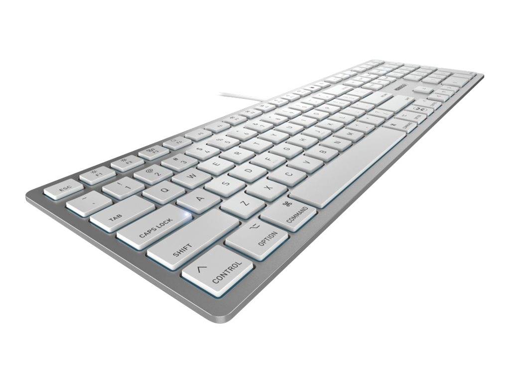 Cherry KC 6000C FOR MAC - Tastatur - USB-C - USA - Tastenschalter: CHERRY SX - S