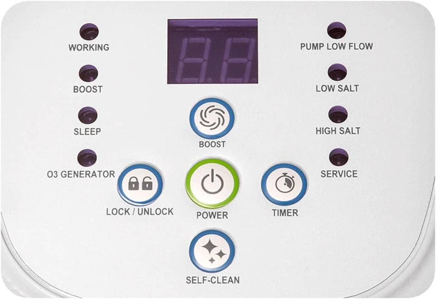 INTEX 26666 - Ozon- und Salzwasser-System - QZ1100 (für Aufstellpools)