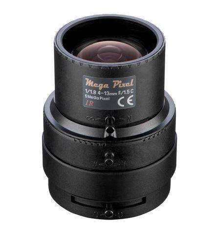 Tamron M118VM413IR, 1/1.8" 5MP Objektiv, 4-13mm, 3.2-fach Zoom, Tag/Nacht, manuelle Blende