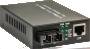 Barox barox LO-9500-S, Medienkonverter für Tisch- und 19"-Montage, 1x10/100TX, RJ45, 1x100FX-SM, SC-Duplex