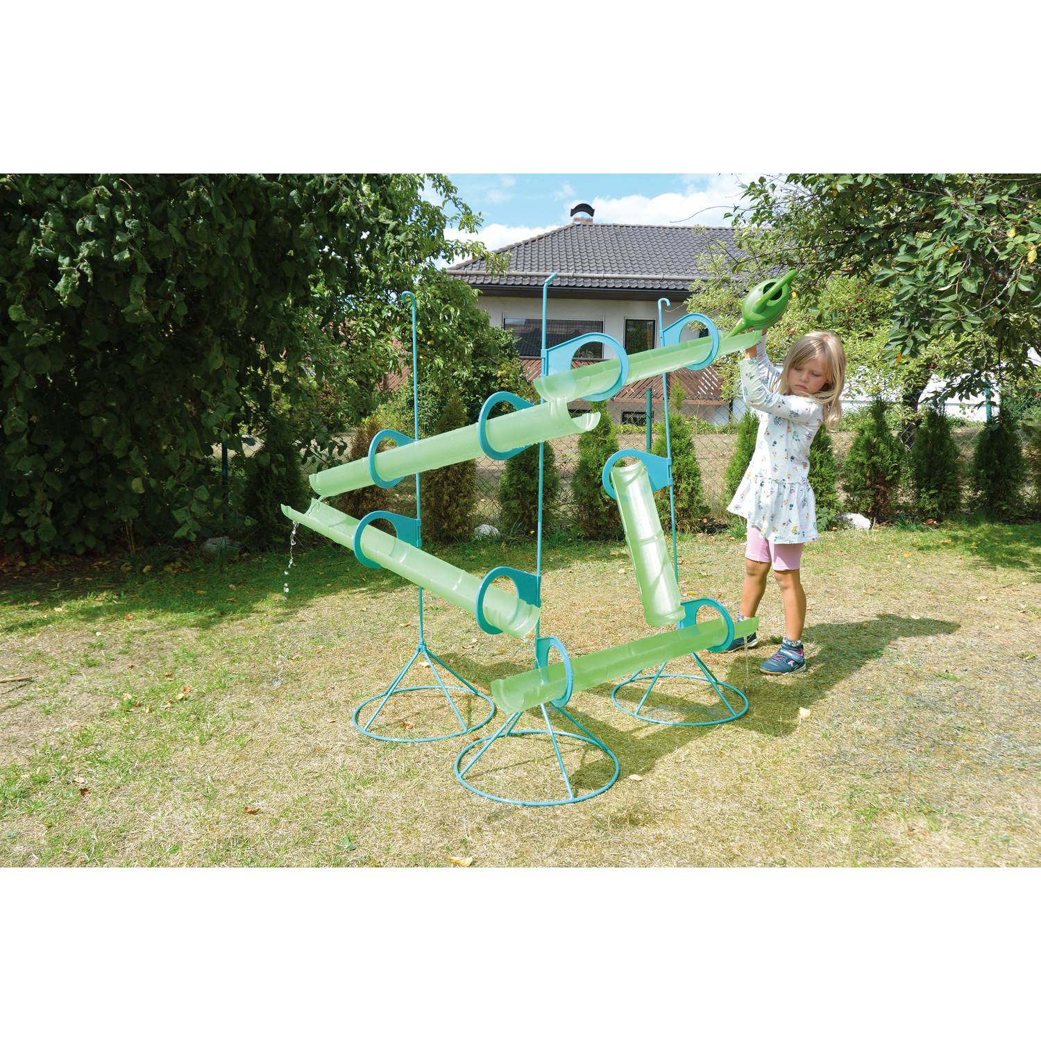 EDUPLAY 160291 Wasserbahn Ständer 3er Set