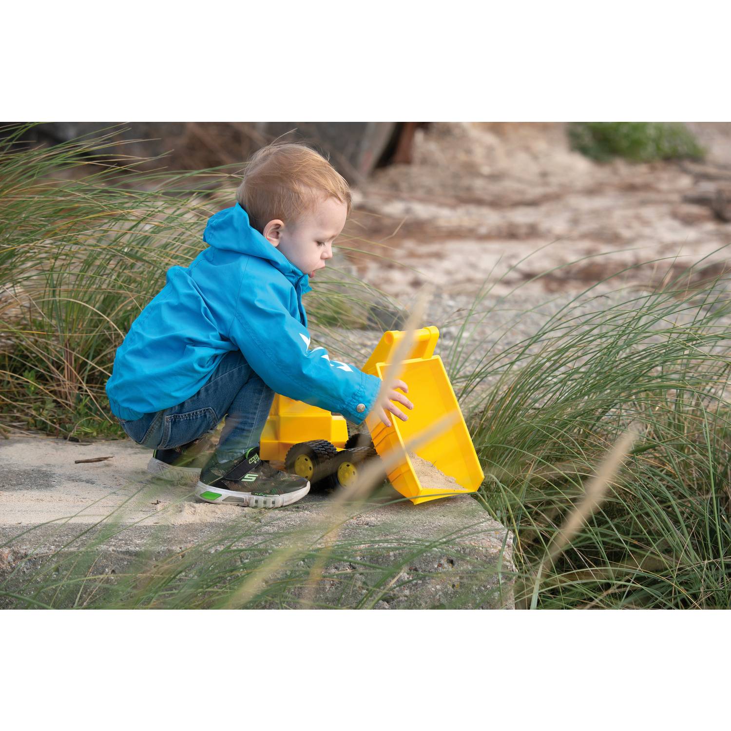 EDUPLAY 160298 Muldenkipper 46 x 19,5 x 20 cm, gelb