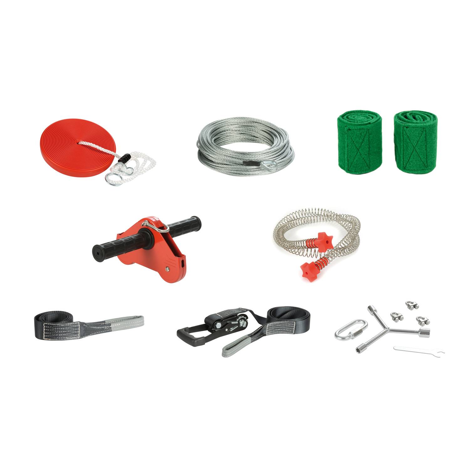 EDUPLAY 170419 Seil-Rutsche 30 Meter