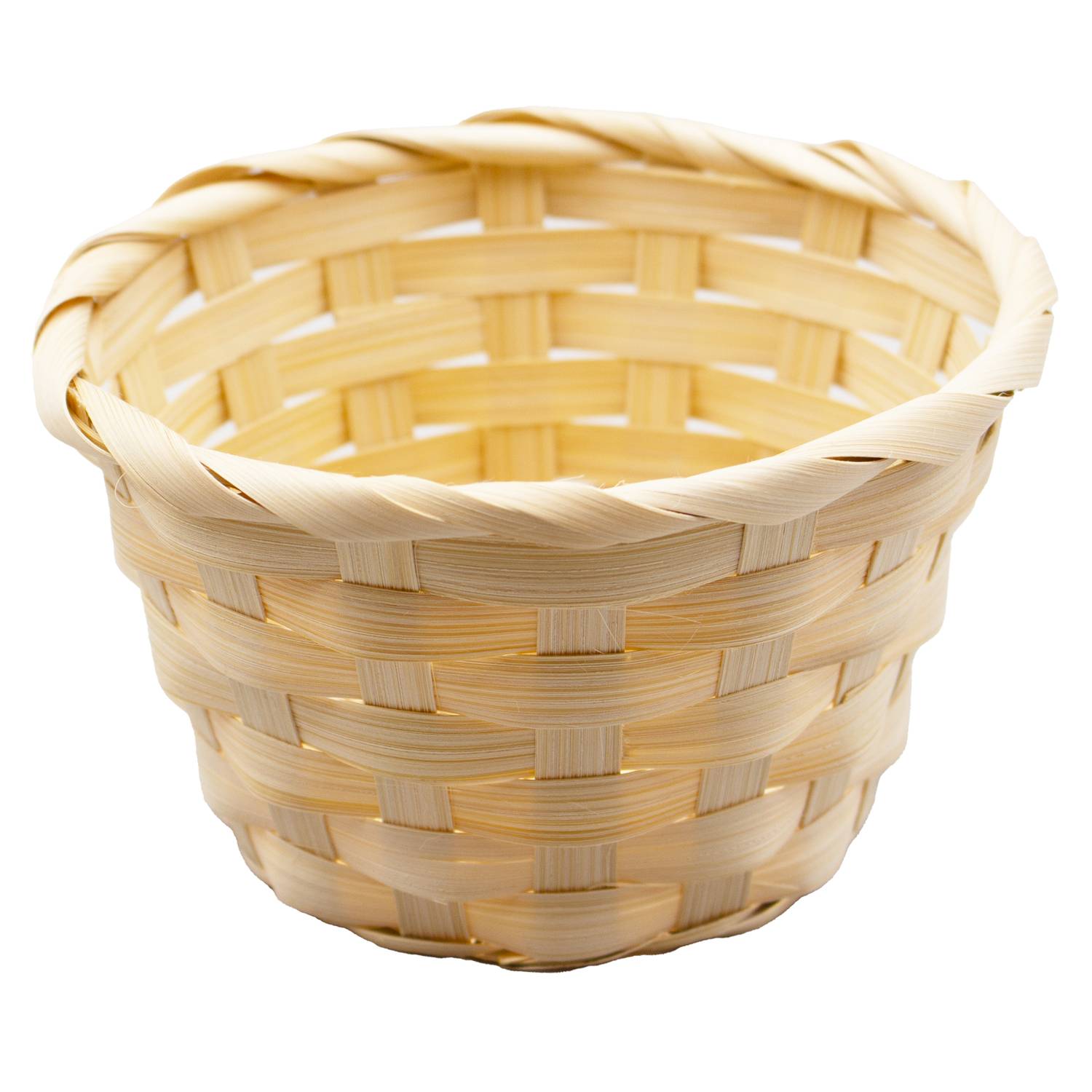 EDUPLAY 200156 Bambus Körbchen 6er Set natur, natur (1 Set)