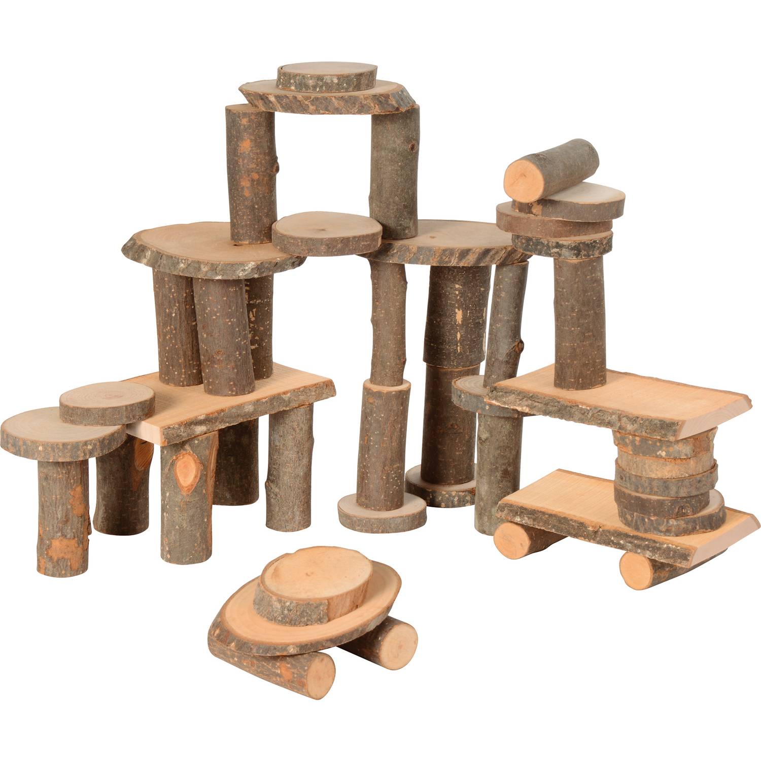 EDUPLAY 200157 Naturholz-Set, natur