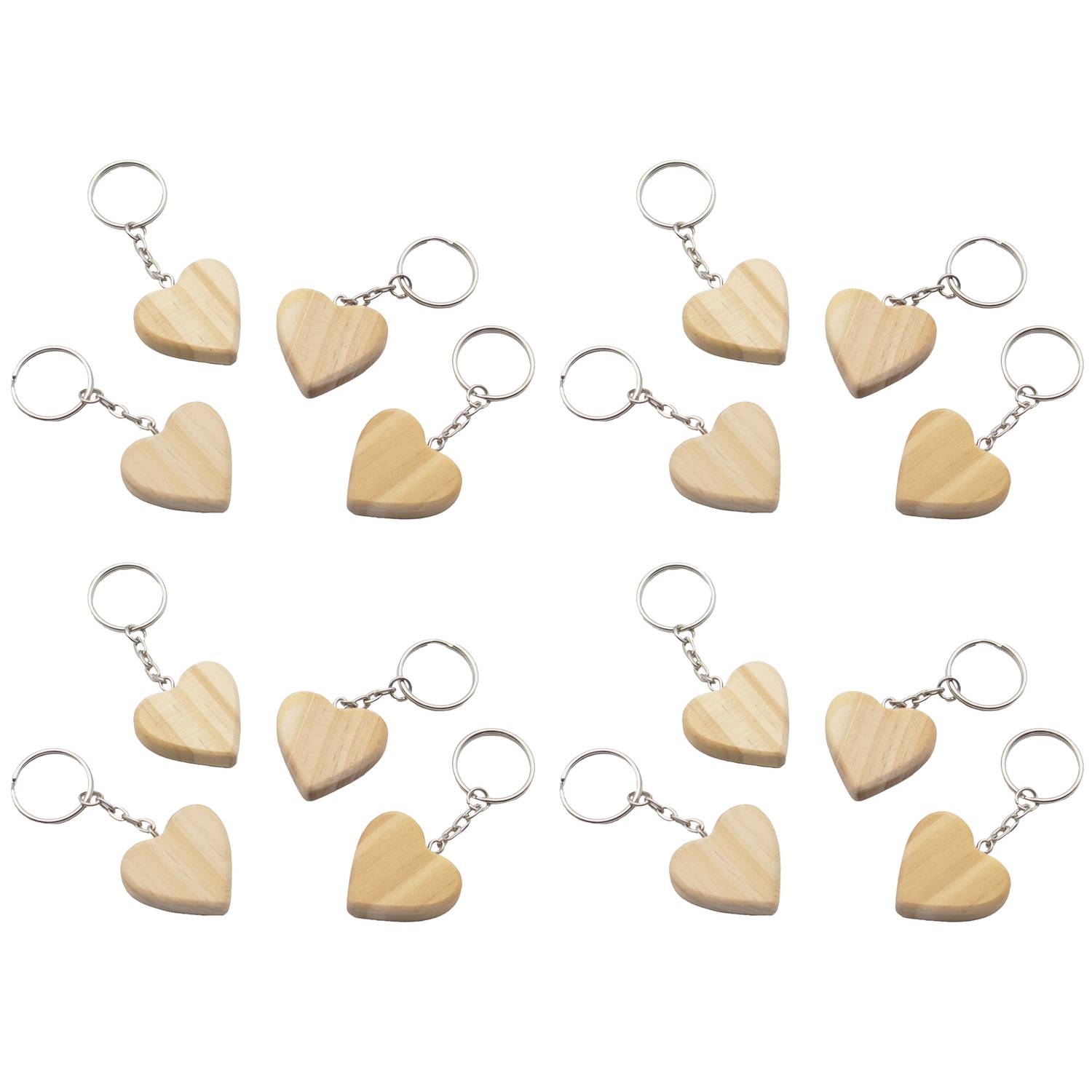 EDUPLAY 210301 Herzen Schlüsselanhänger (12er Pack)