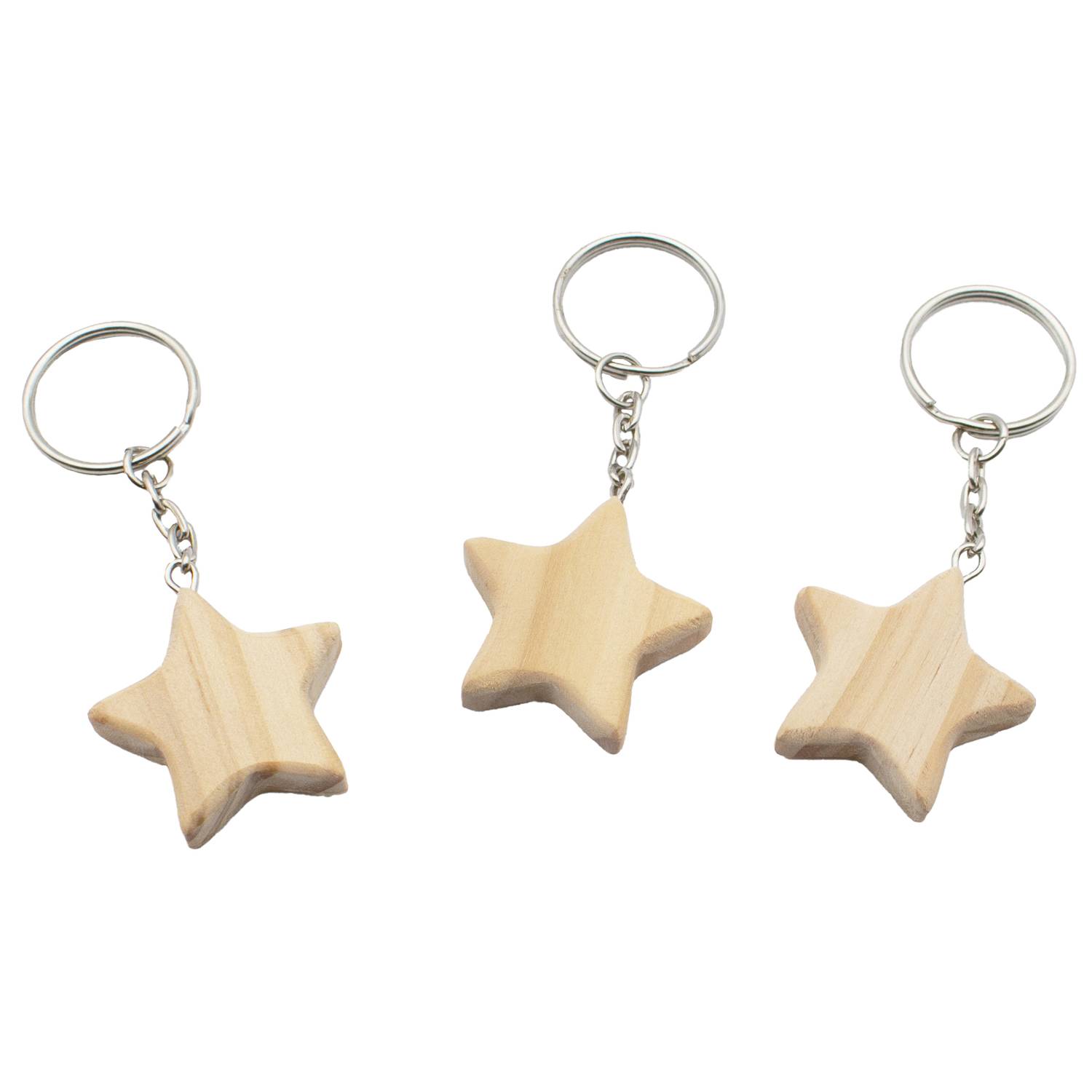 EDUPLAY 210302 Sterne Schlüsselanhänger 12er Set