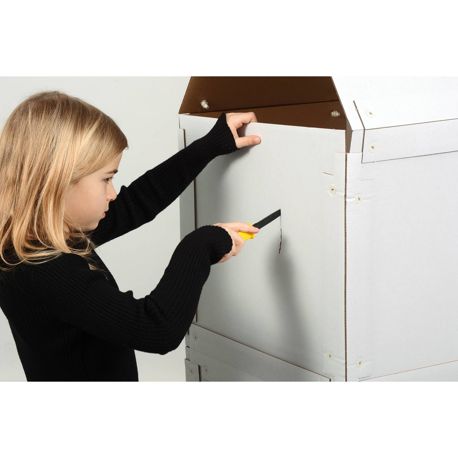 EDUPLAY 240227 Kartonset für Kartonbohrer (1 Set)