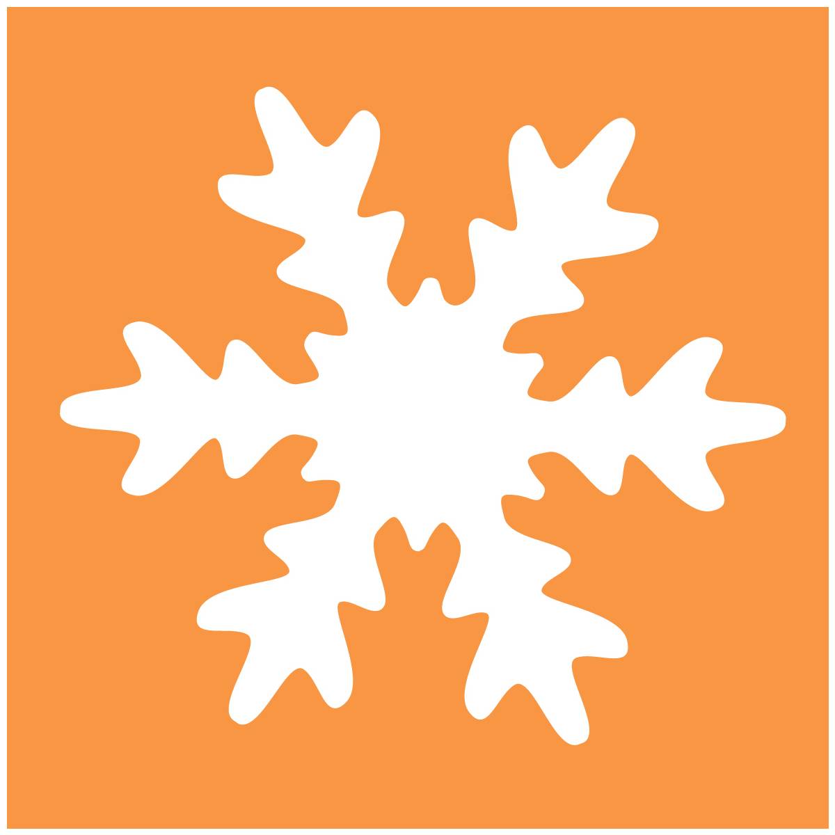 EDUPLAY 240245 Kreativ Locher 50mm Schneeflocke