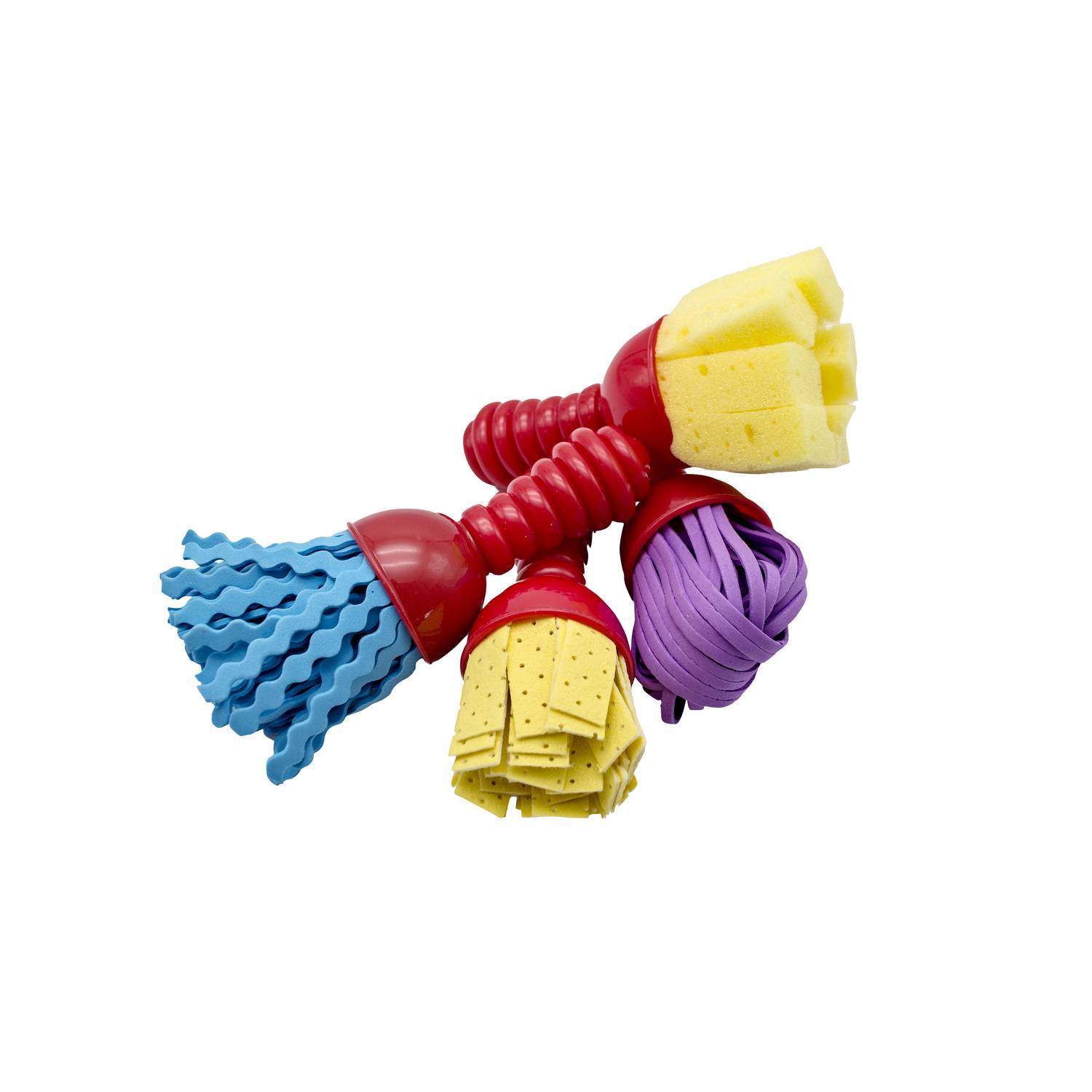 EDUPLAY 370052 Struktur-Zauberstäbe 4er Set Nr 2 (1 Set)