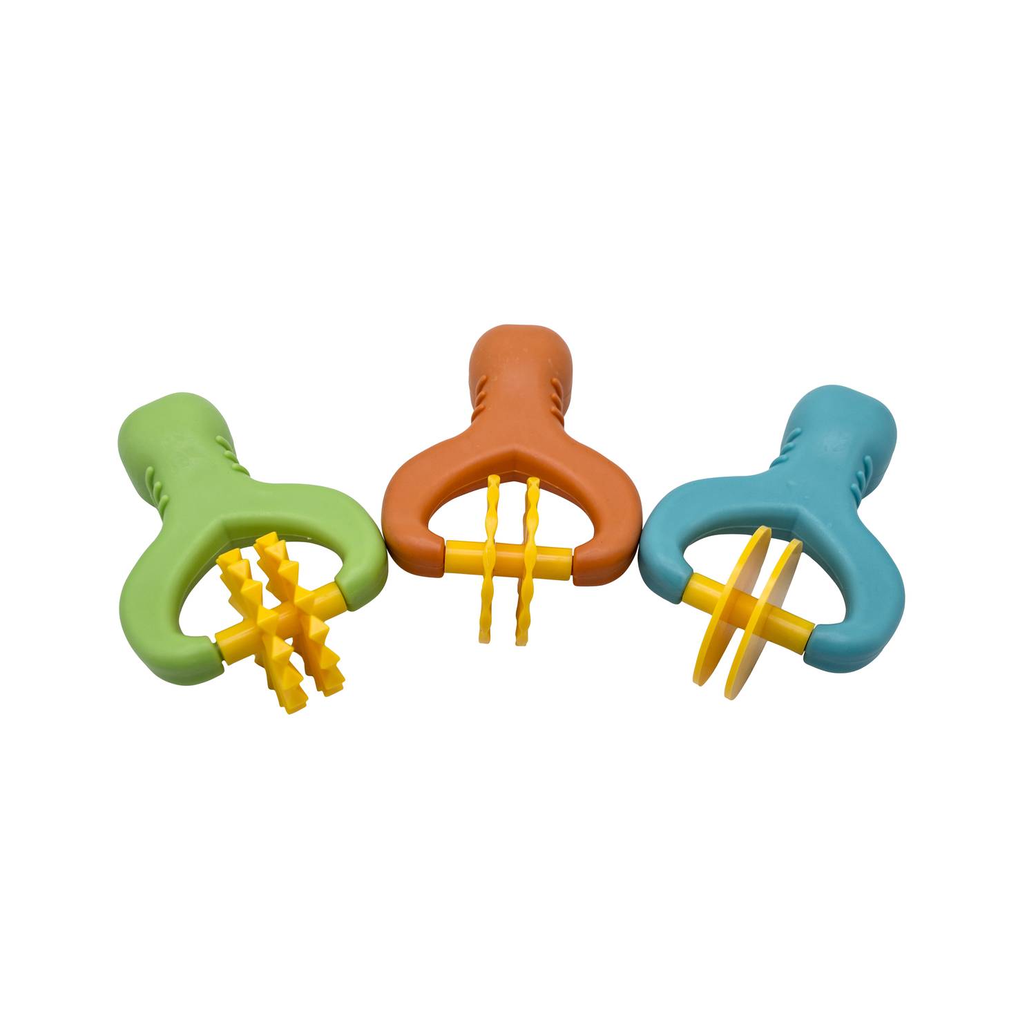 EDUPLAY 370067 Easy Grip Easy-Grip Knetstreifen-Schneider 3er Set