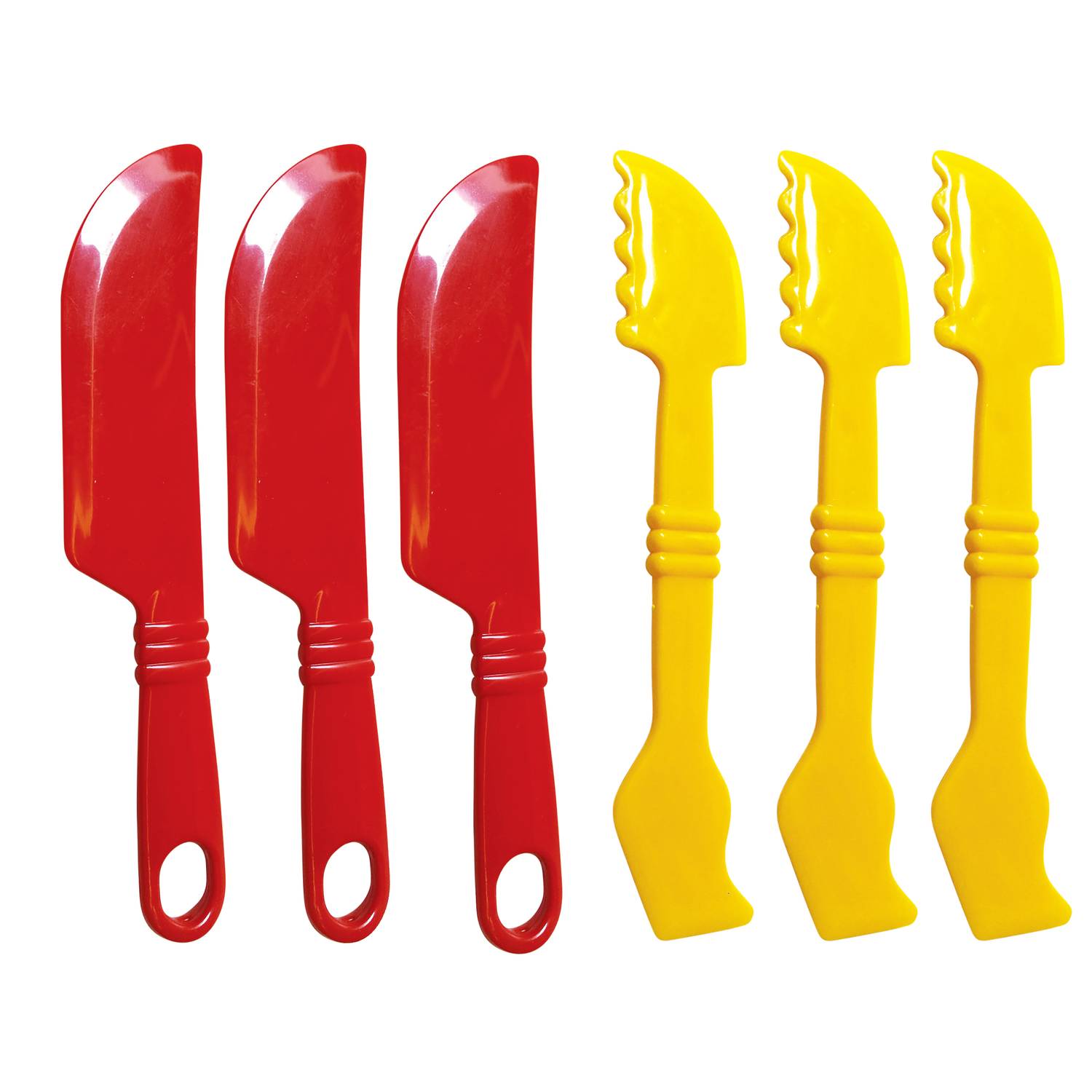 EDUPLAY 370068 Modelliermesser 6er Set