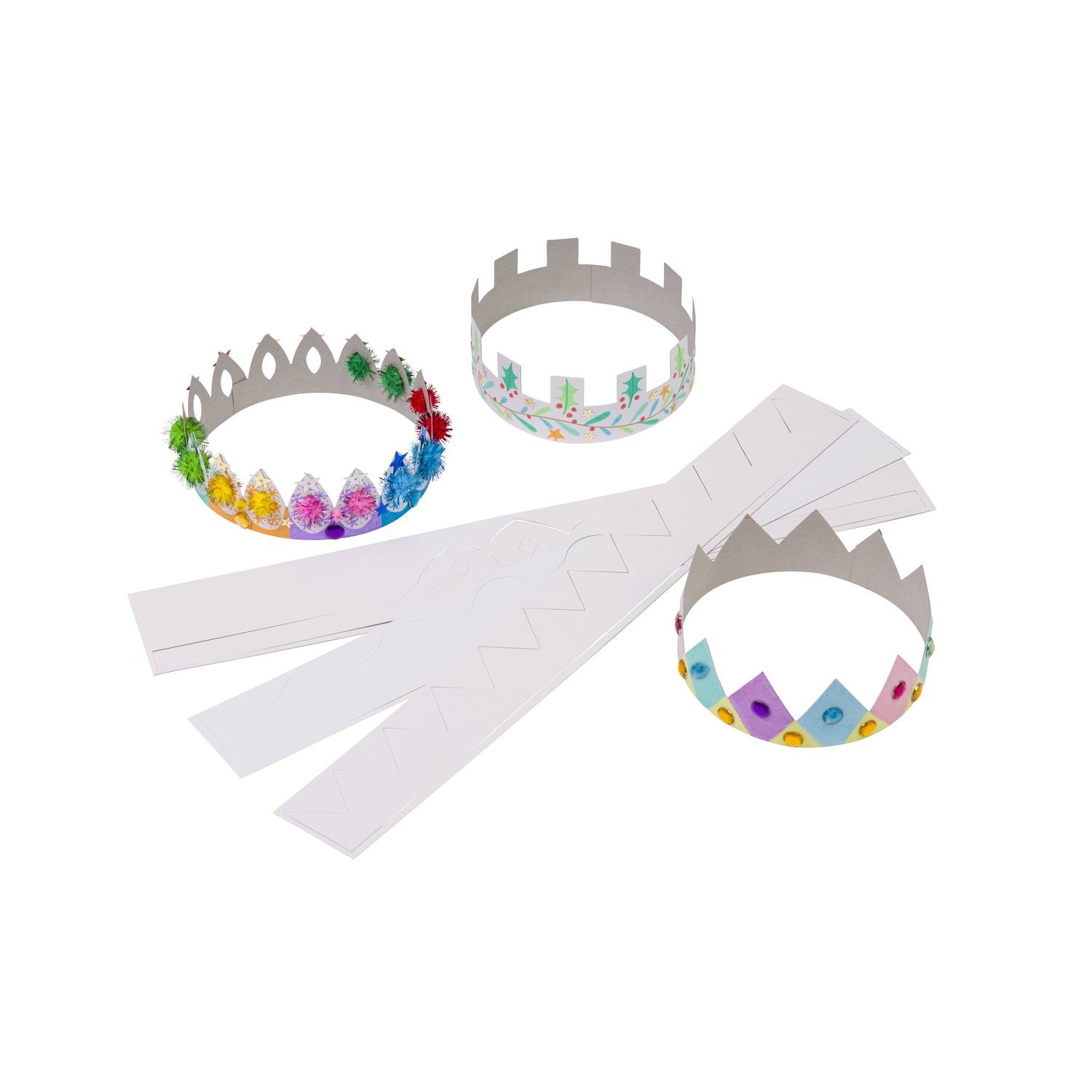 EDUPLAY 370103 Papierkronen 12er Set