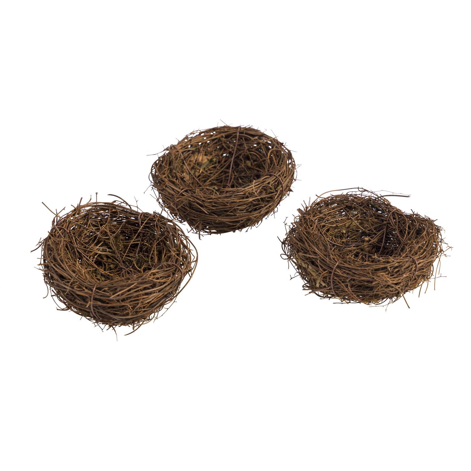 EDUPLAY 370130 Geflochtenes Nest 3er Set