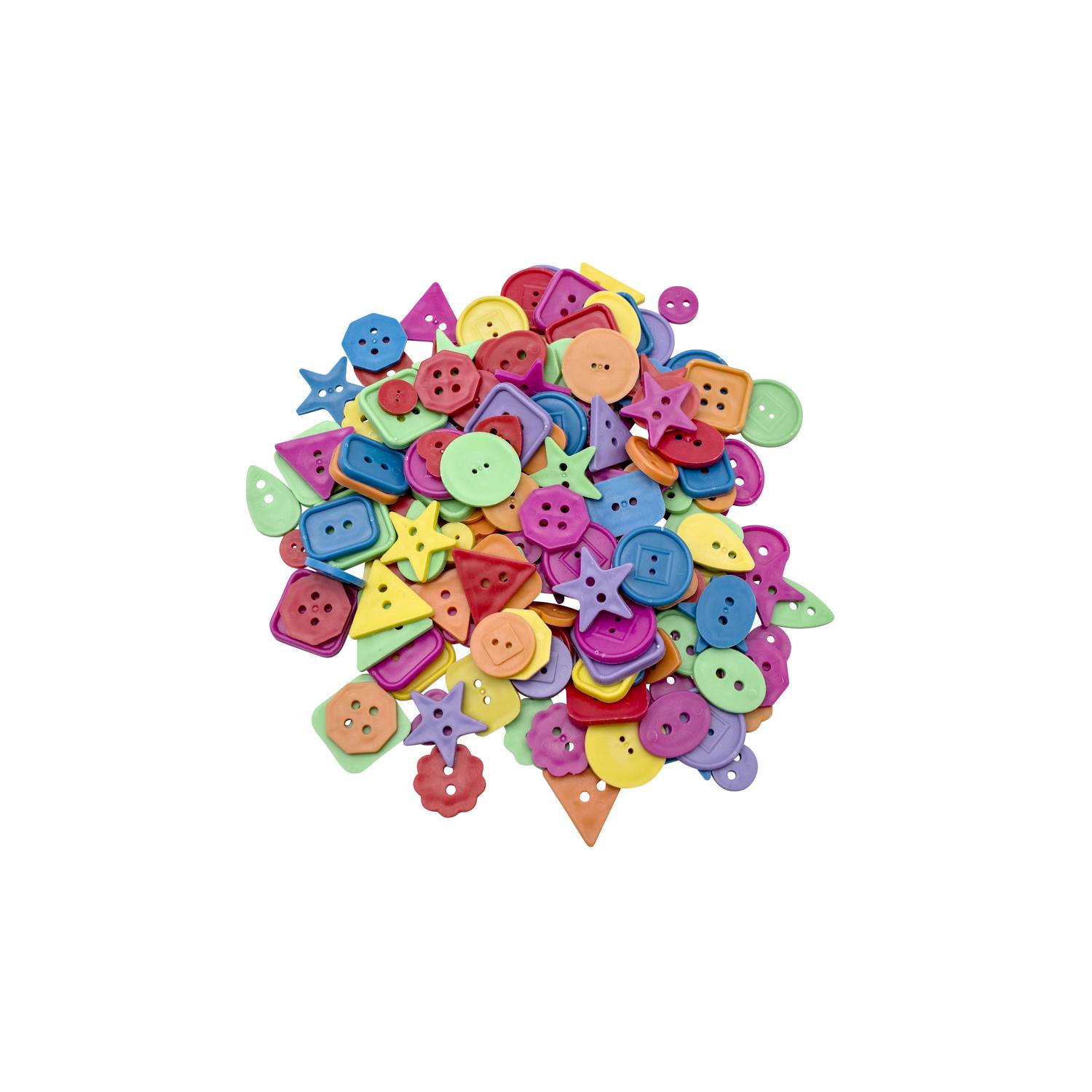 EDUPLAY 370133 Bunte Knöpfe (450 g)