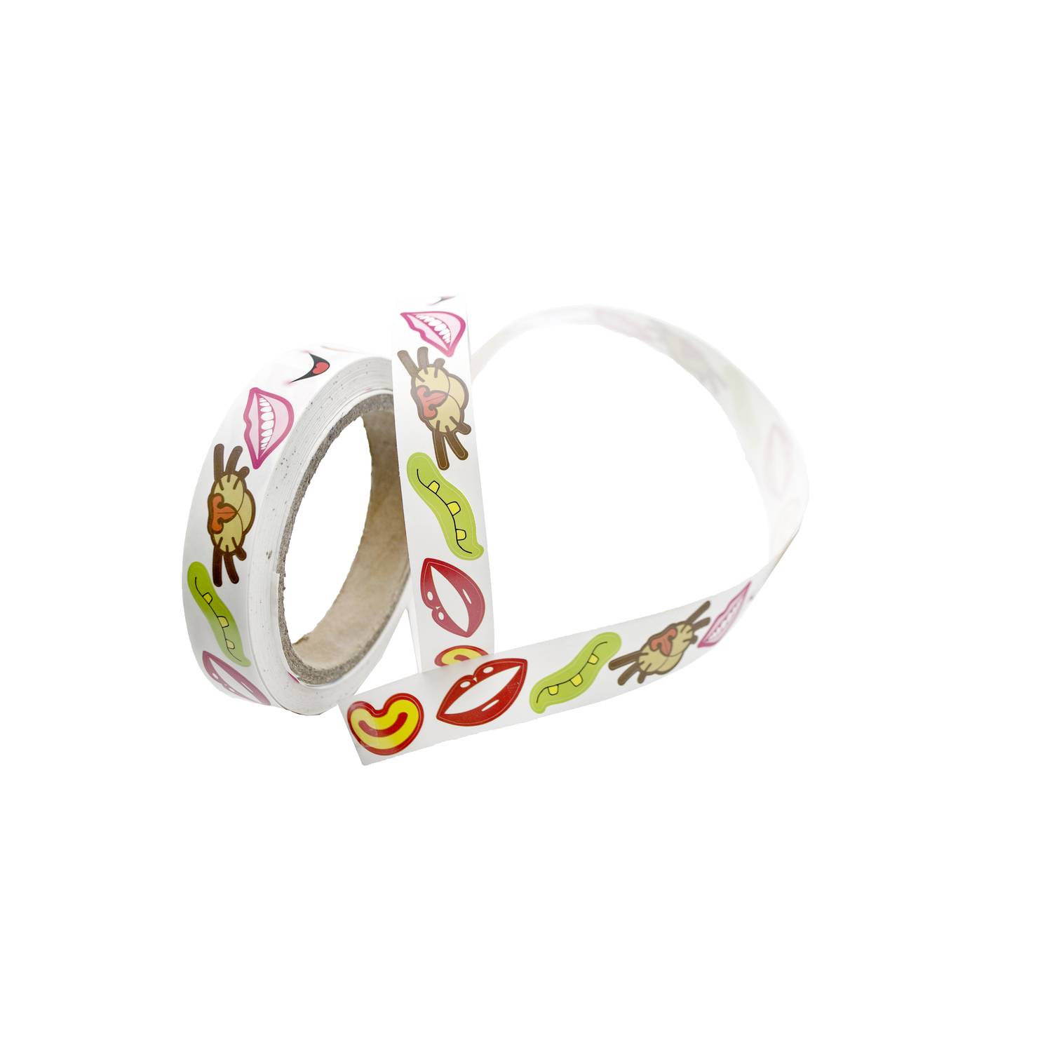 EDUPLAY 370138 Mundsticker auf der Rolle 600er Set