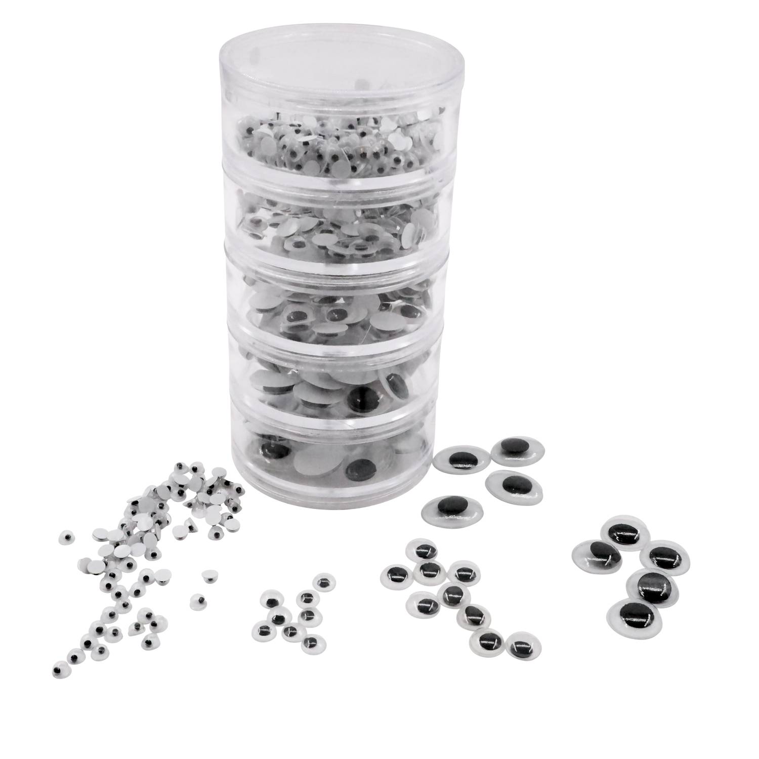 EDUPLAY 370140 Augen in Stapeldosen 500er Set