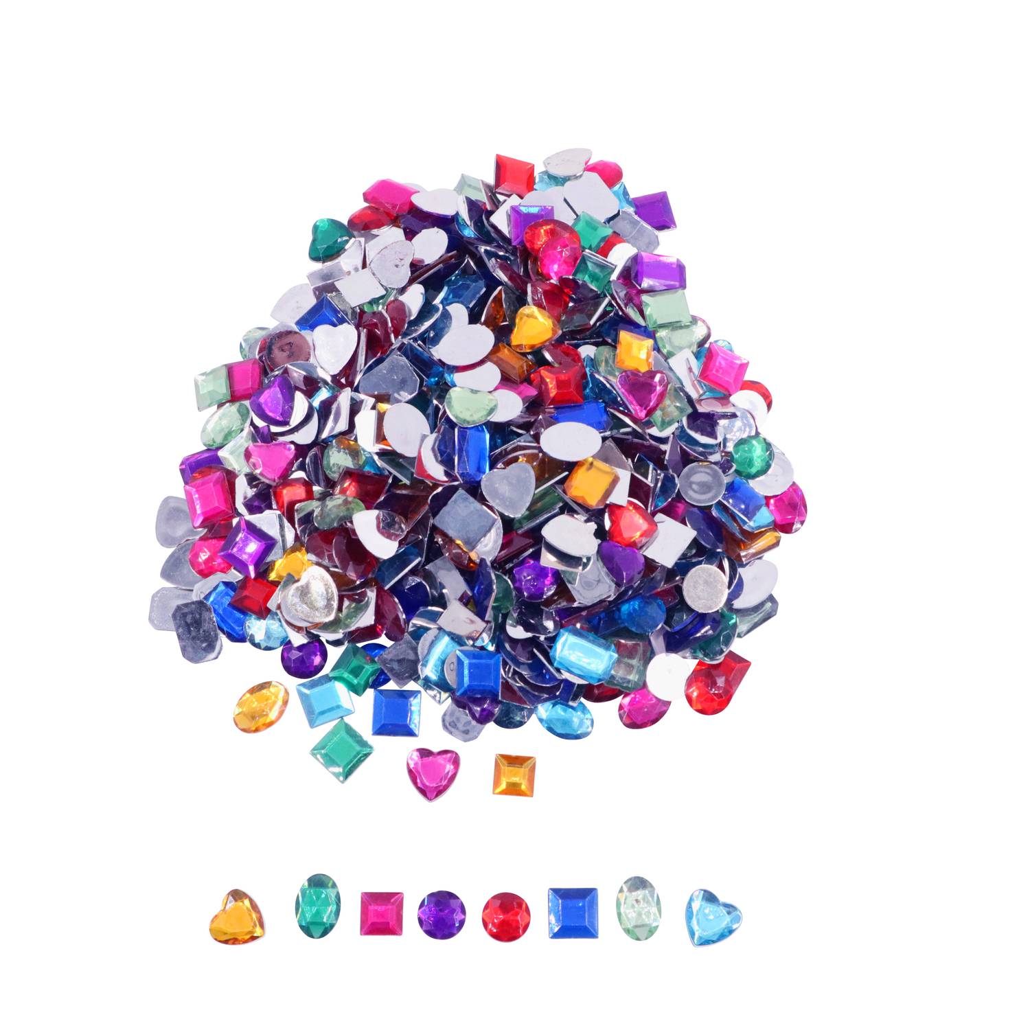 EDUPLAY 370143 Strasssteine klein (200 g)